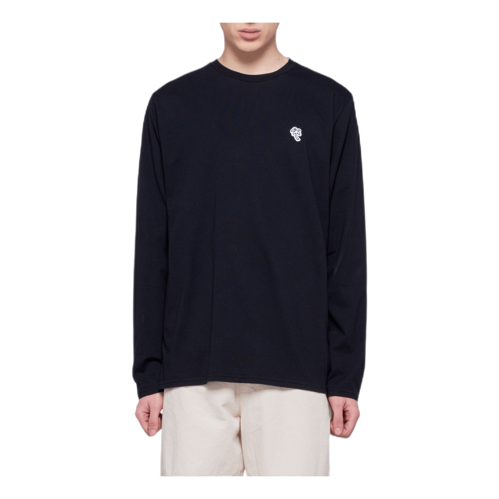 Palm Long Sleeve Tee Black