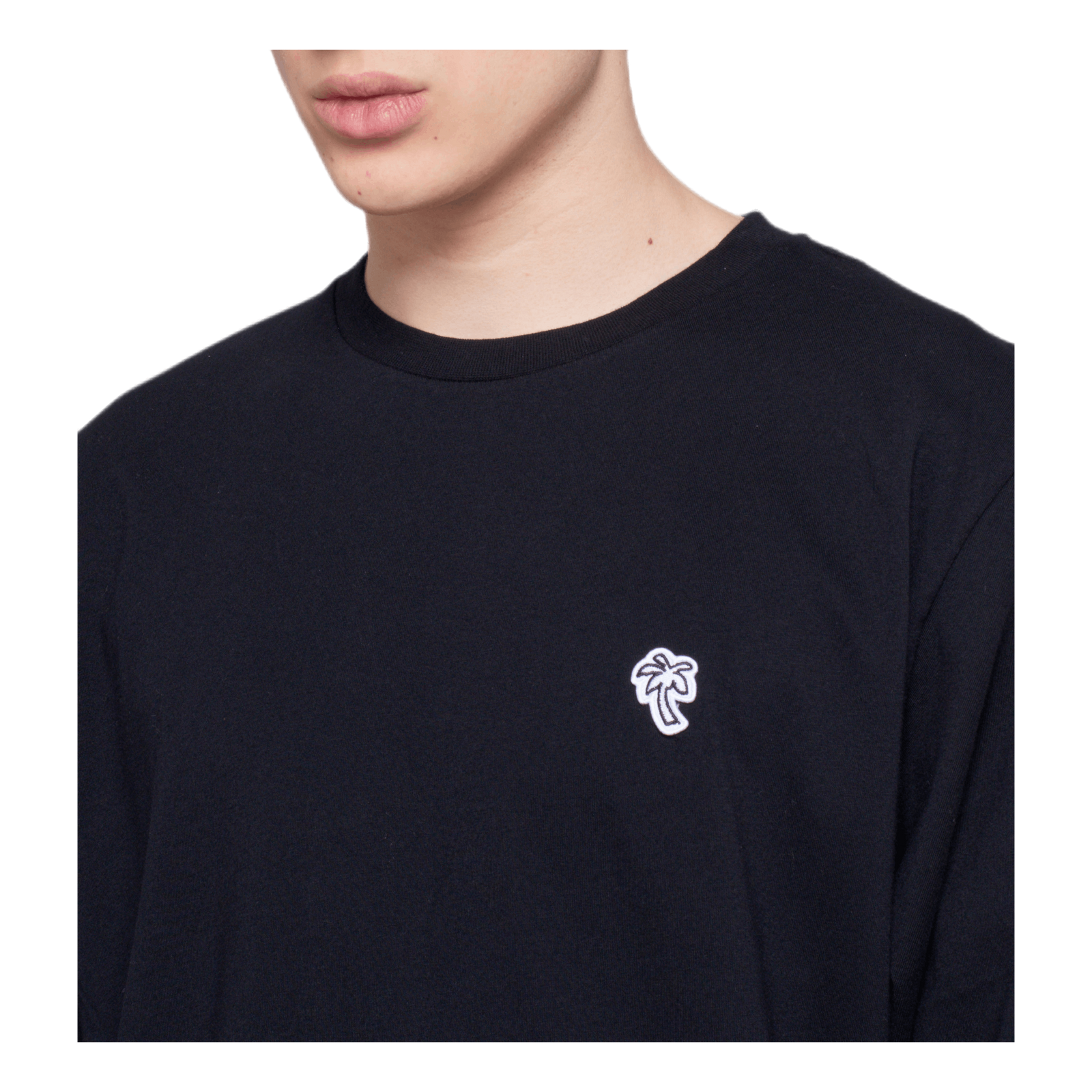Palm Long Sleeve Tee Black