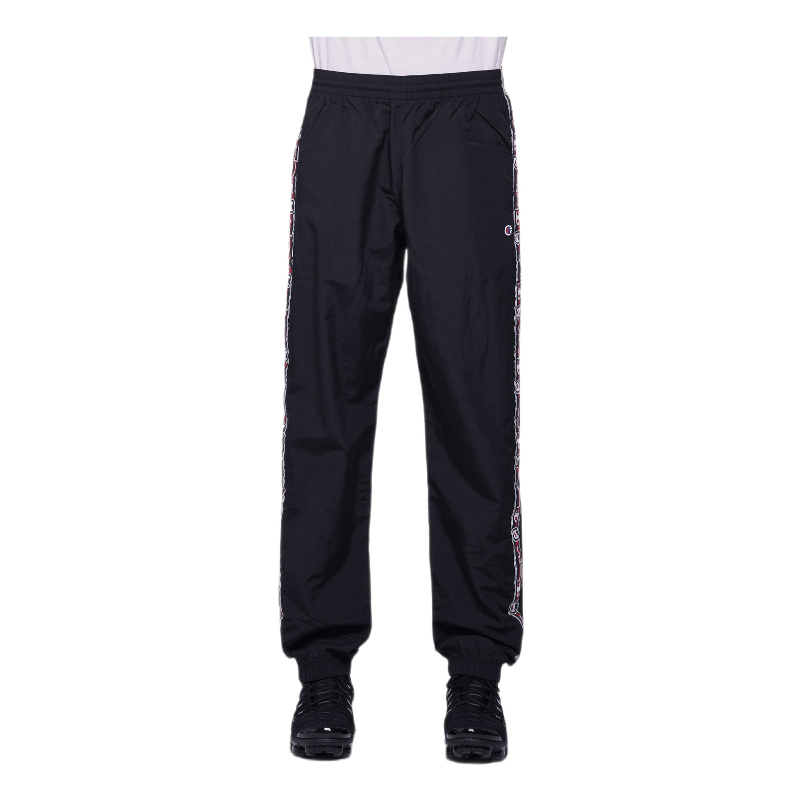 Elastic Cuff Pants Black