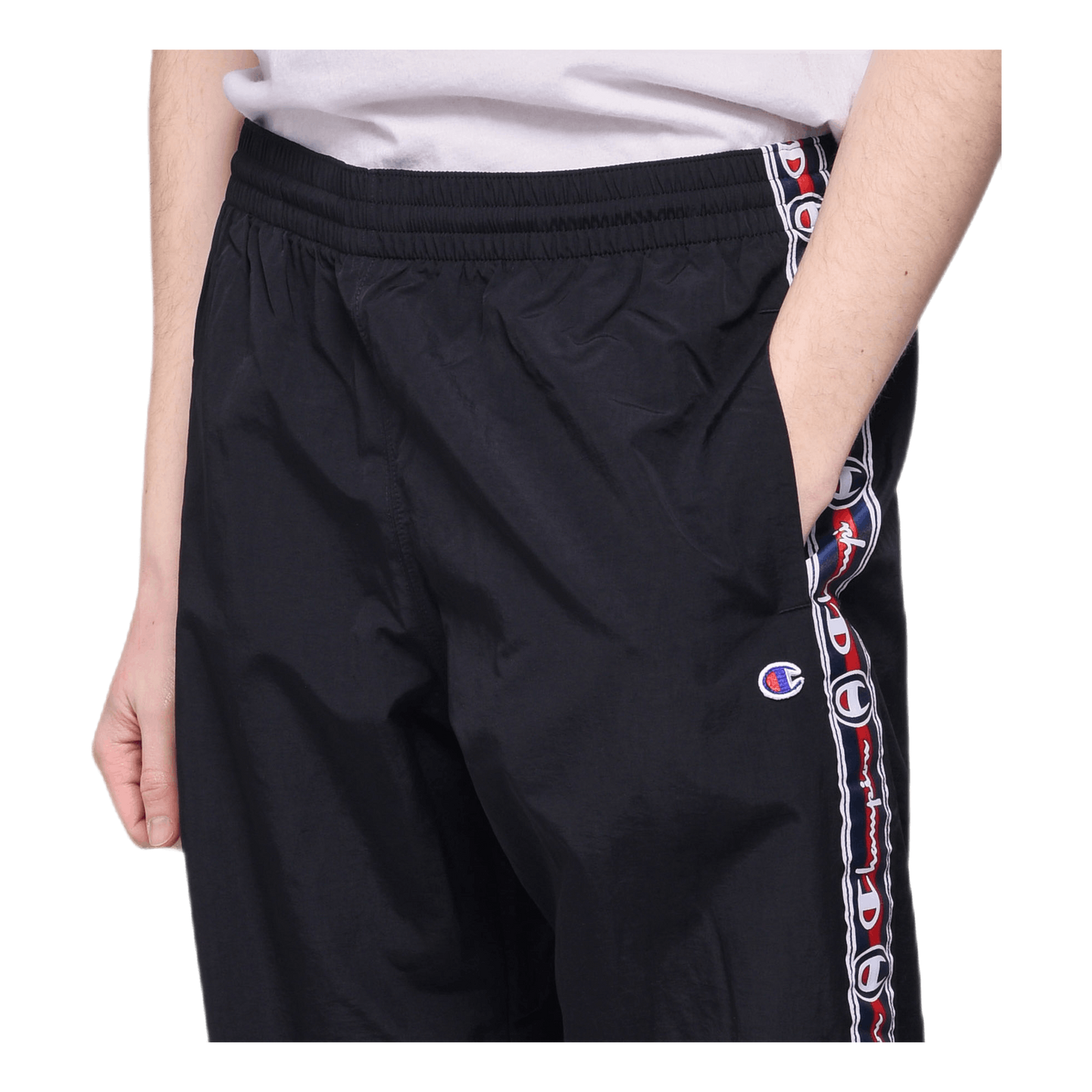 Elastic Cuff Pants Black