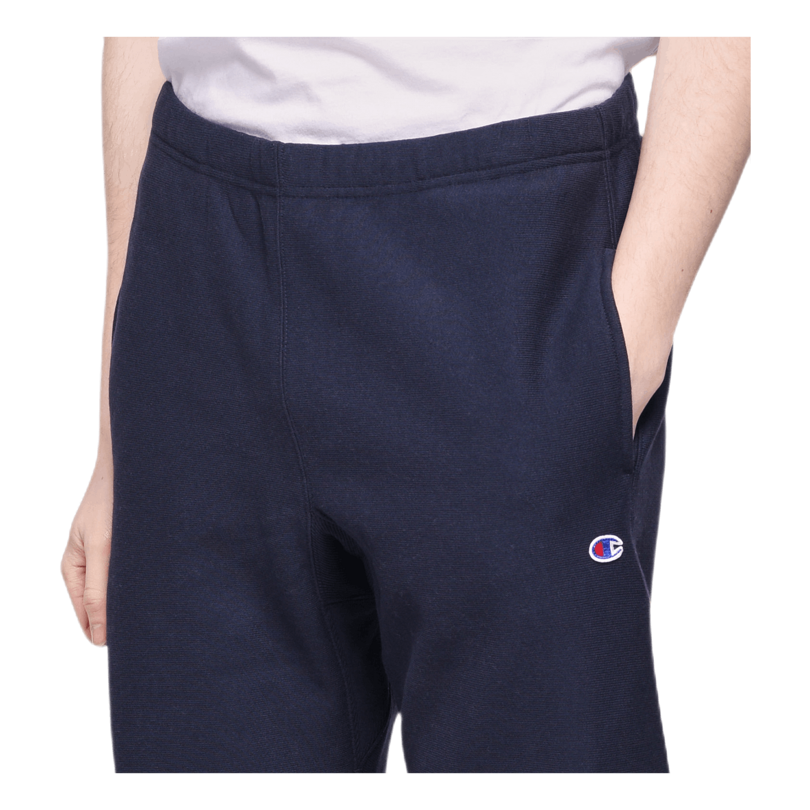 Elastic Cuff Pants Blue