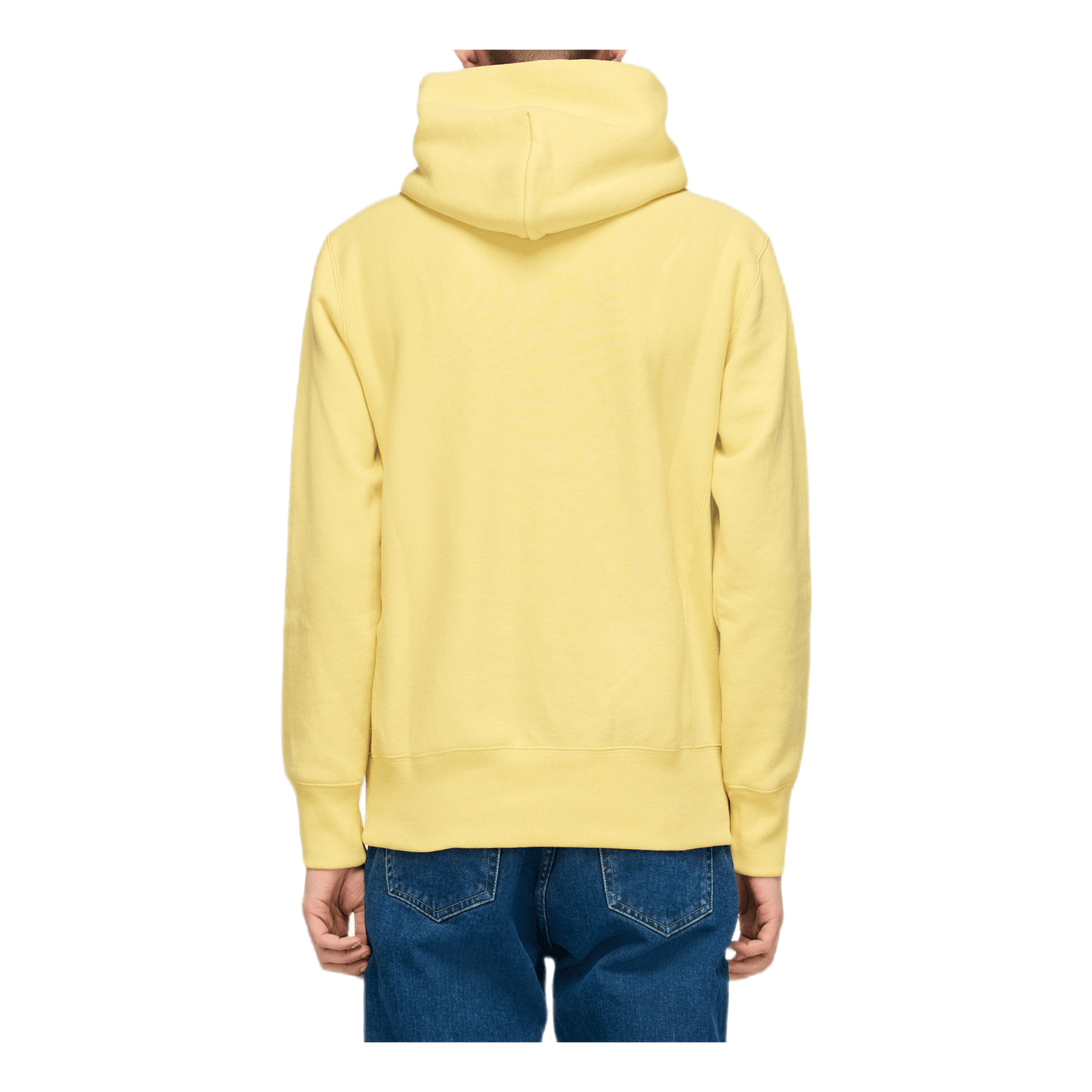Reverse Weave Pullover Hood Khaki