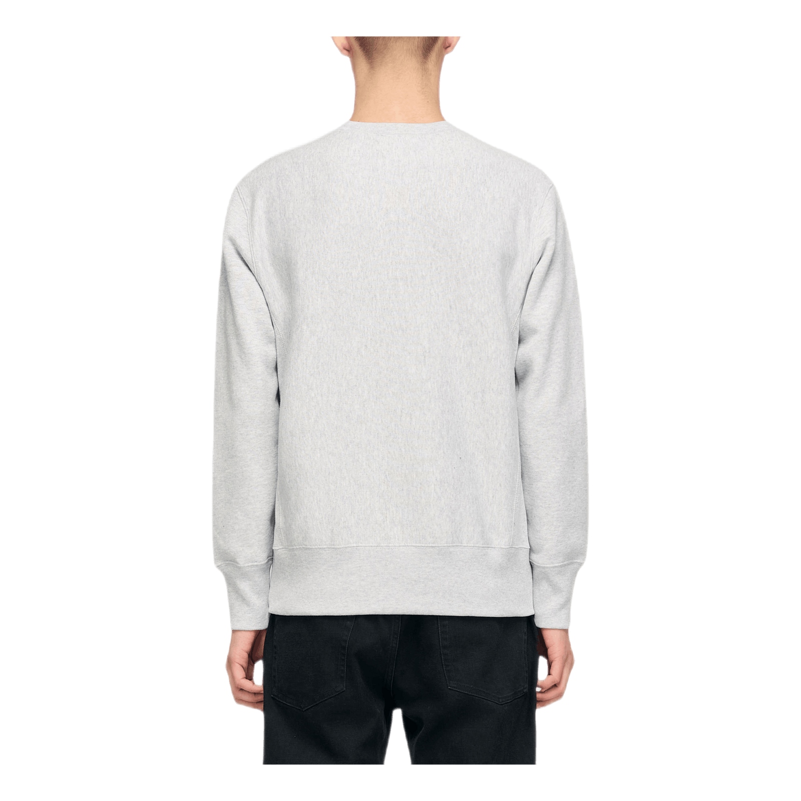 Reverse Weave Crewneck Gray