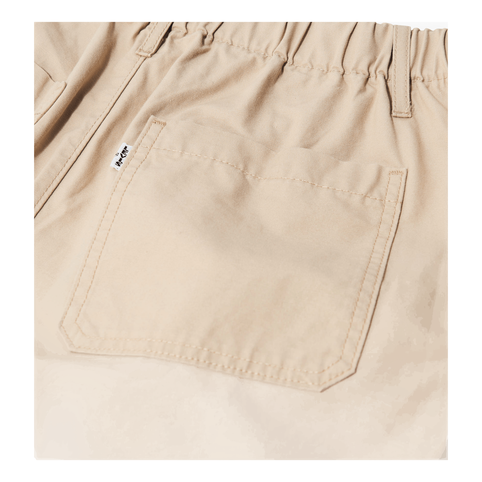 Pleated Utility Short Khaki