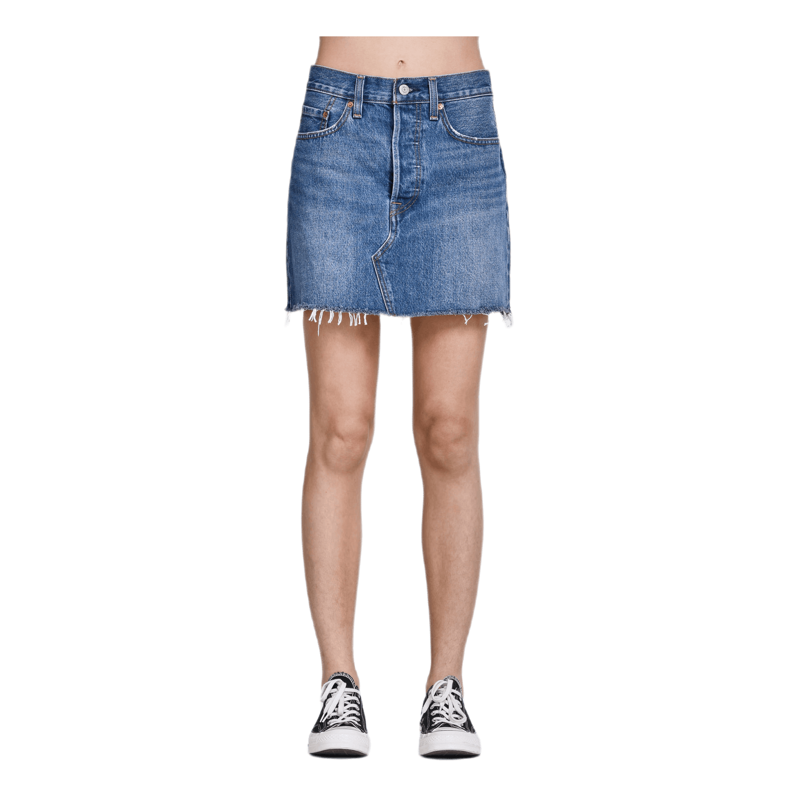 Deconstructed Skirt Blue