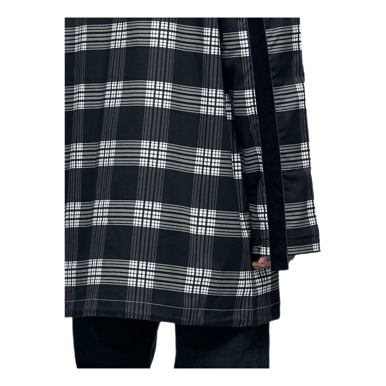 X Rhude All Over Print Coat White