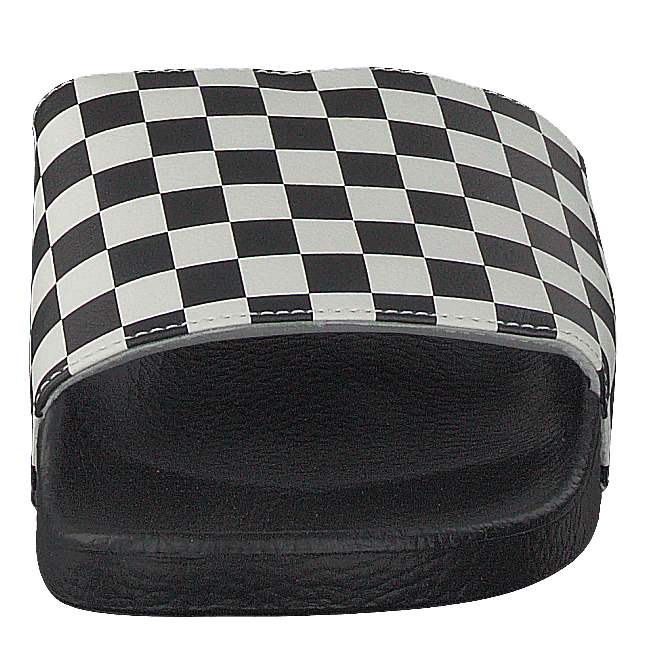 Mn Slide-on Checker White