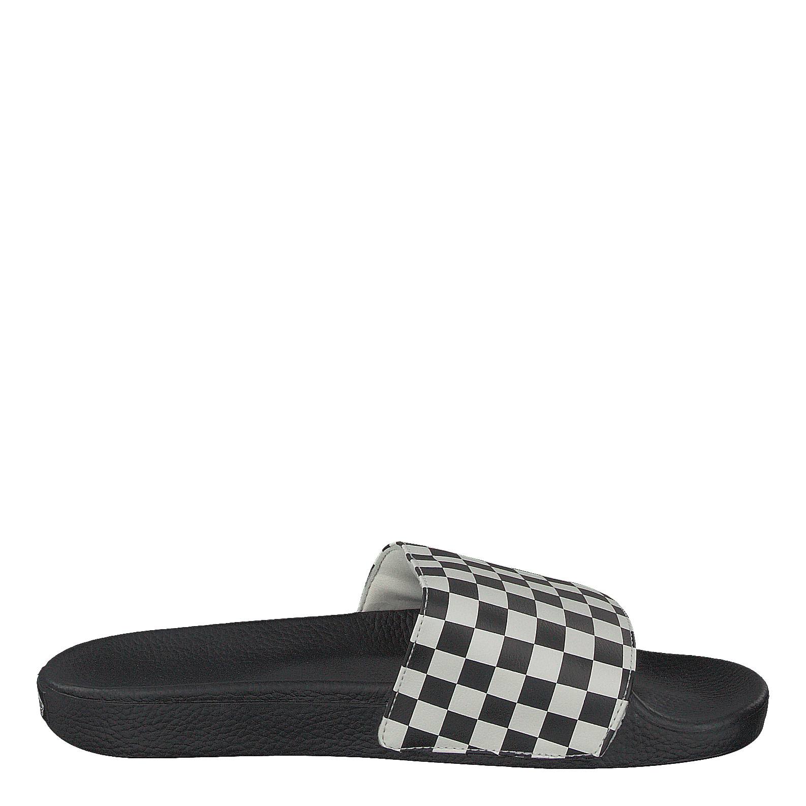 Mn Slide-on Checker White