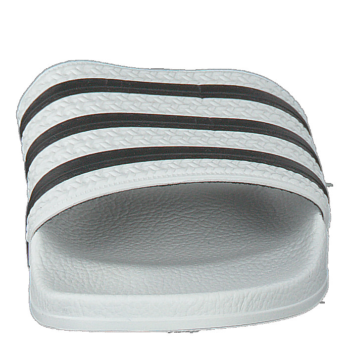 Adilette White/cblack/white