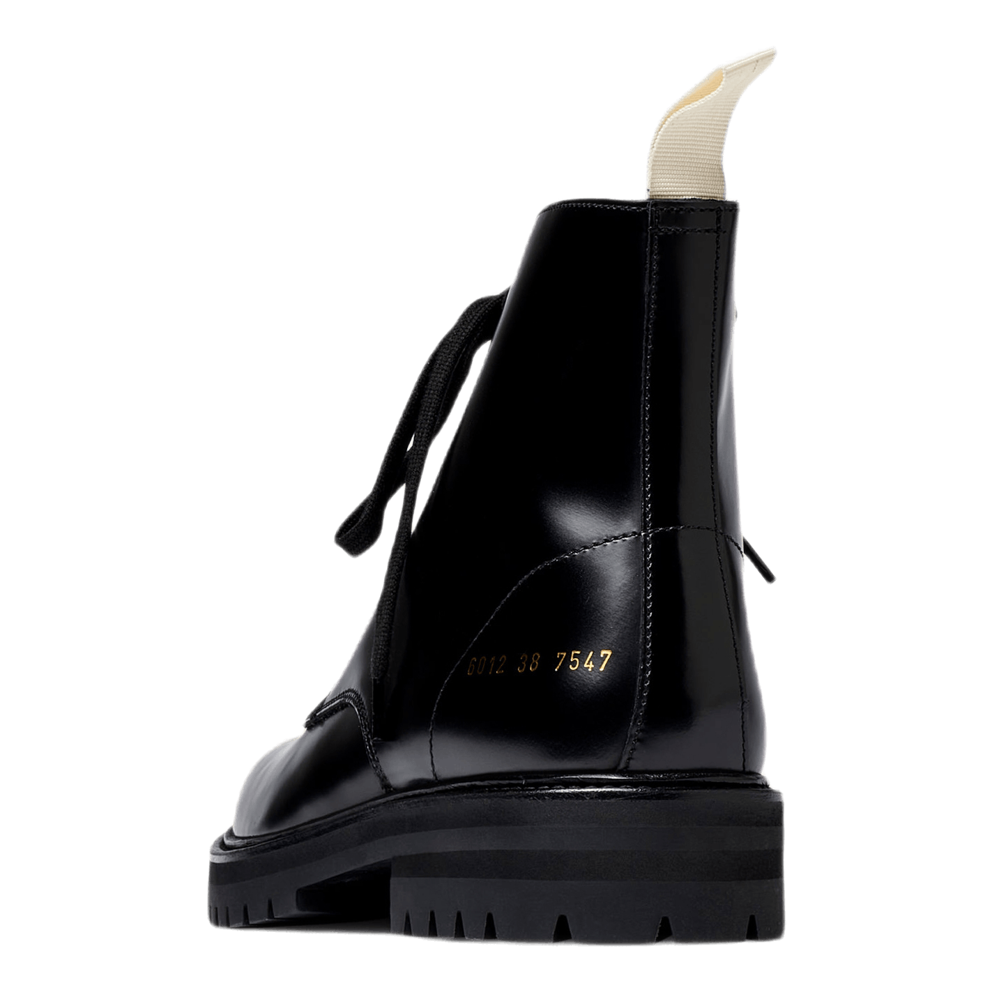 Standard Combat Boot W Lug Sol Black