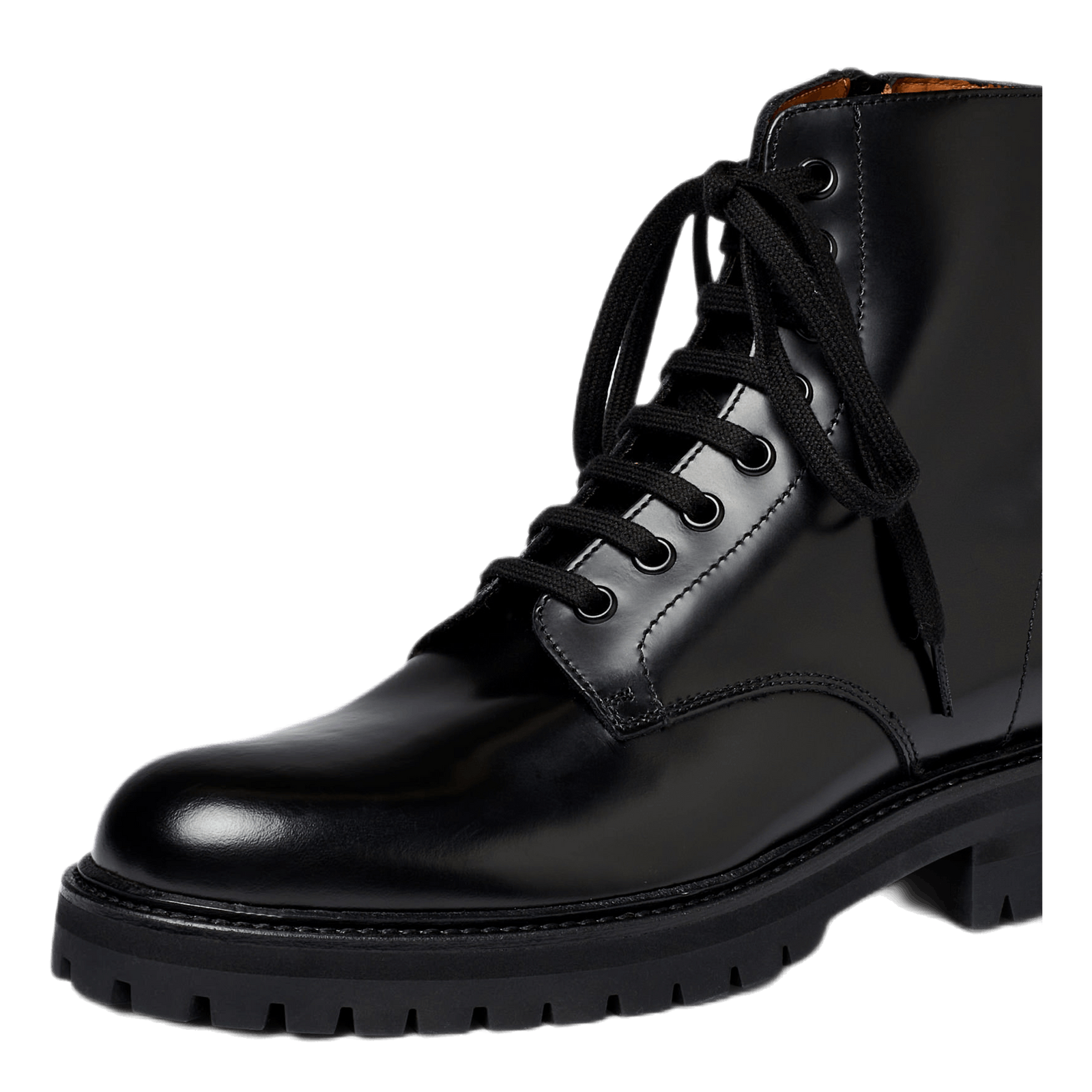 Standard Combat Boot W Lug Sol Black