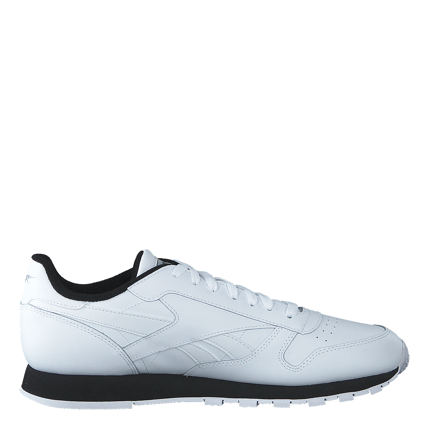 Cl Leather Mu White/black/silvmt