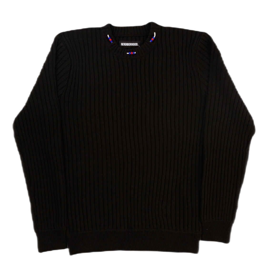 Rib / Ea-knit . Ls Bk