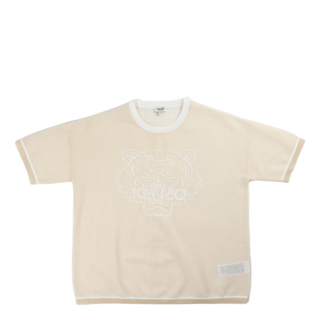 Knit Tiger T-shirt White