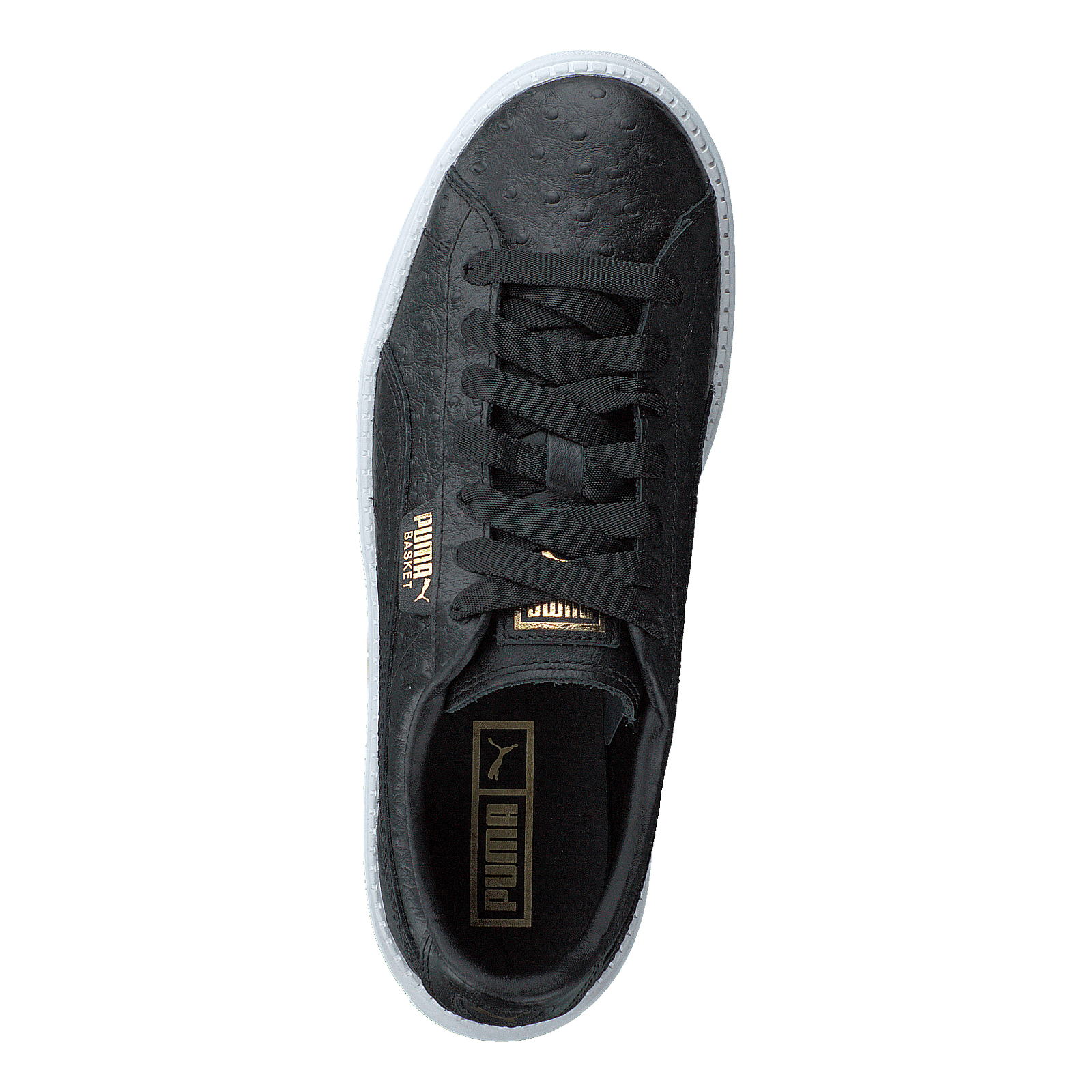 Platform Trace Ostrich Wmns Black
