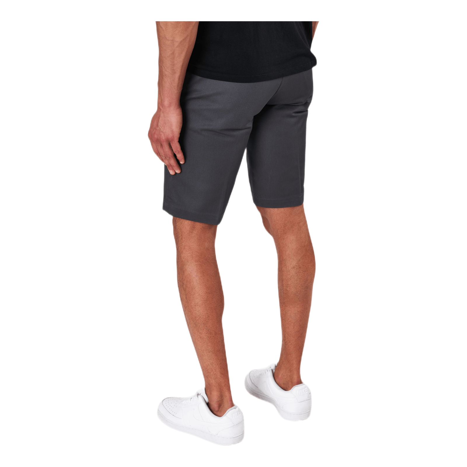 11´ Slim Straight Work Shorts Gray