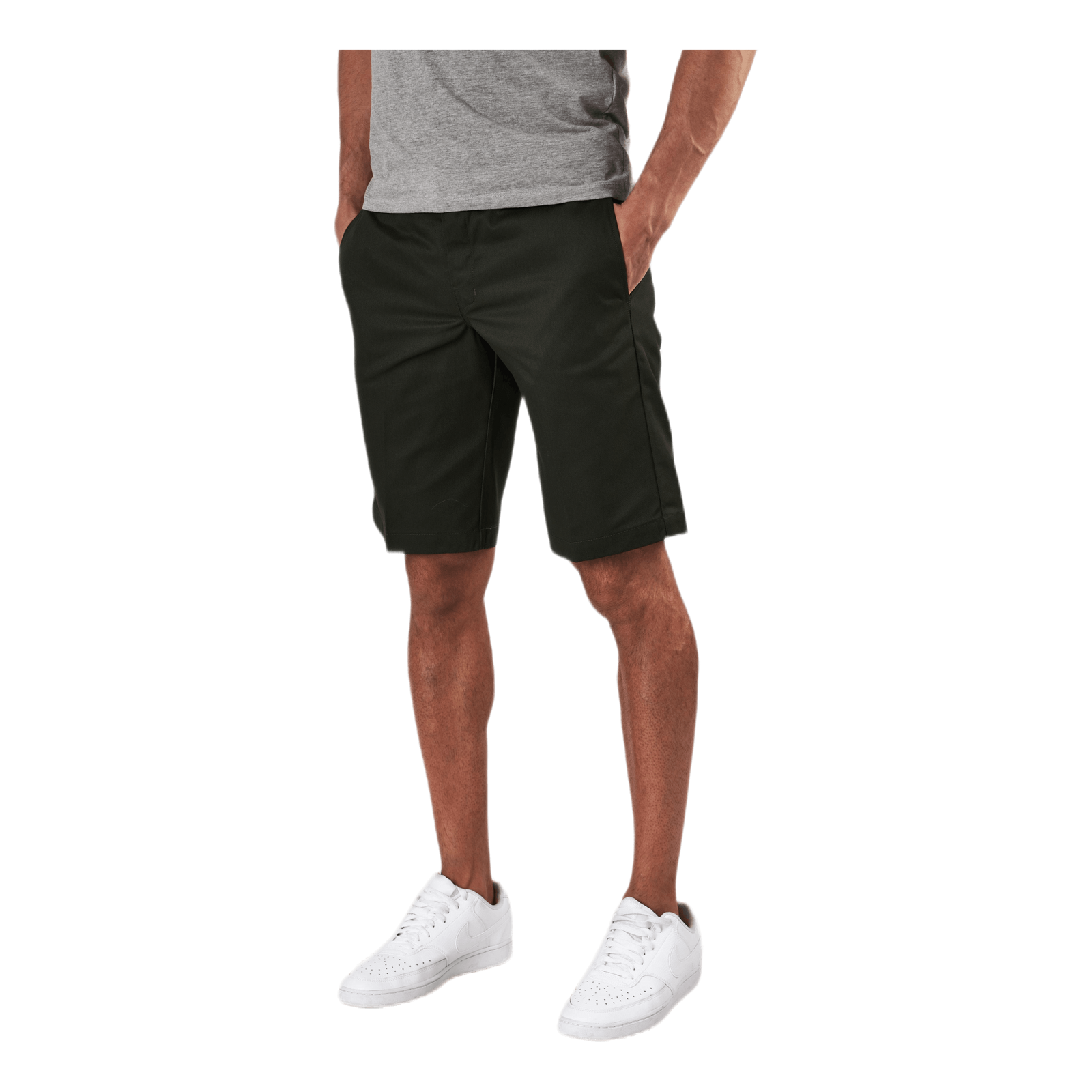 11´ Slim Straight Work Shorts Green