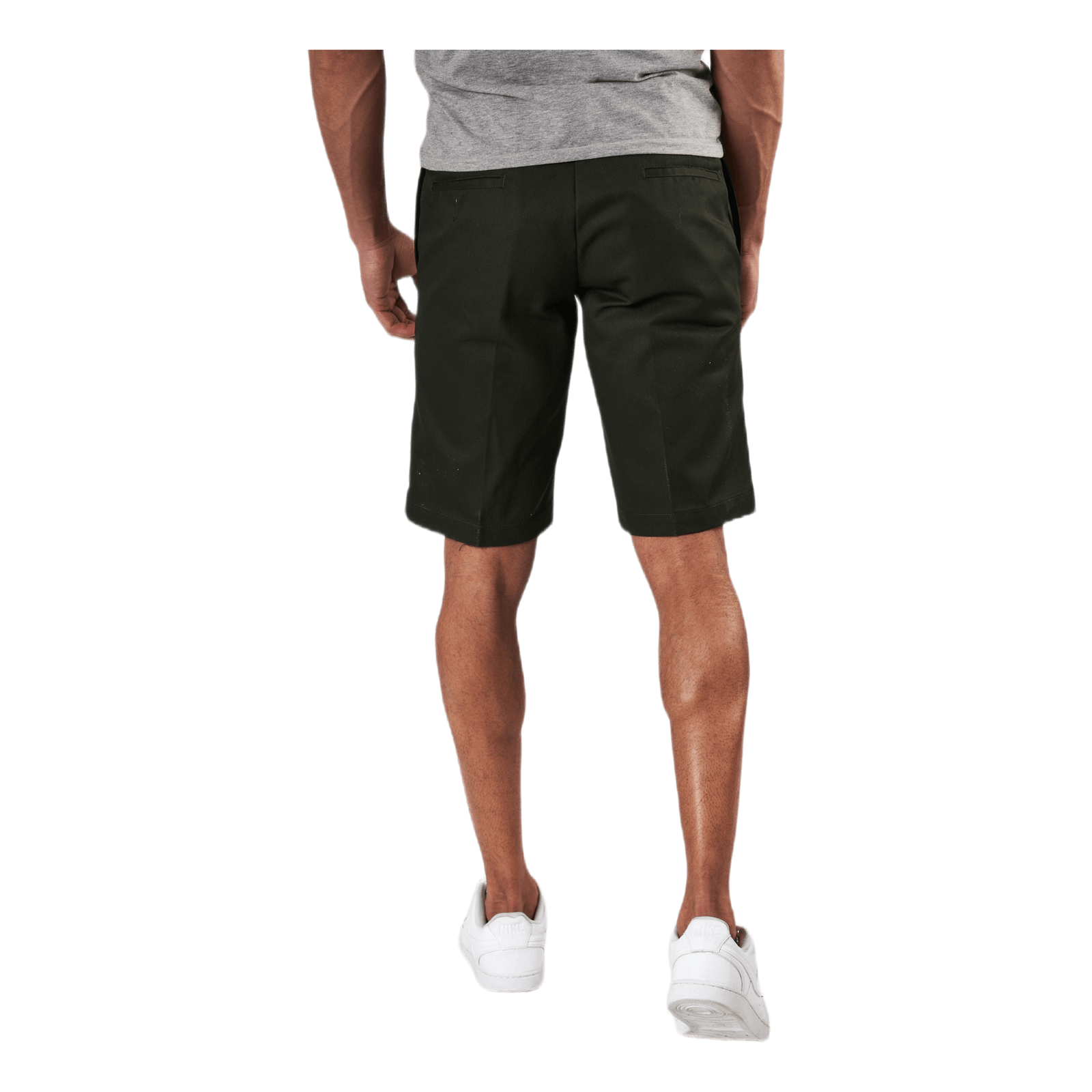 11´ Slim Straight Work Shorts Green