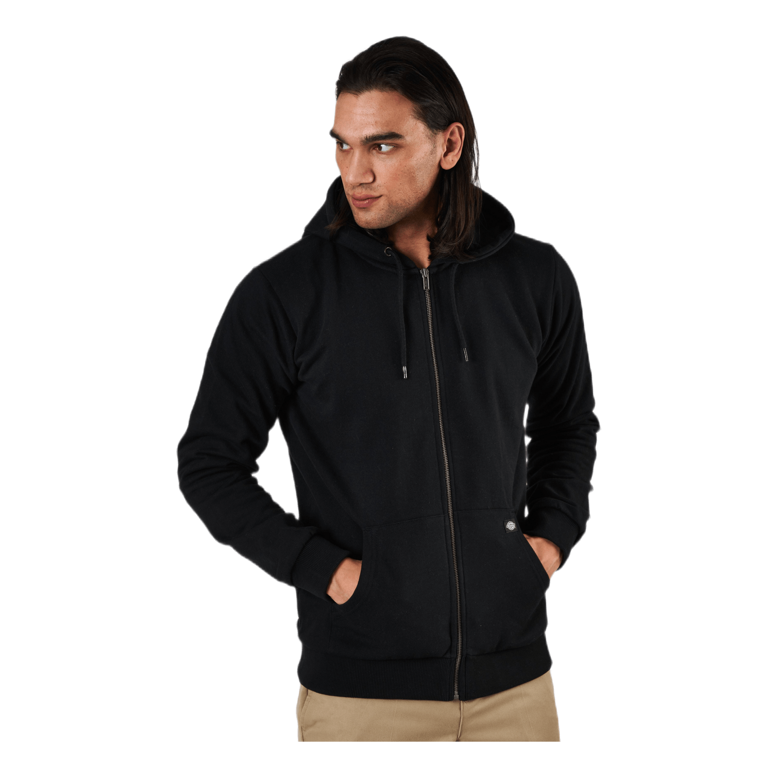 Kingsley Zip Hoodie Black