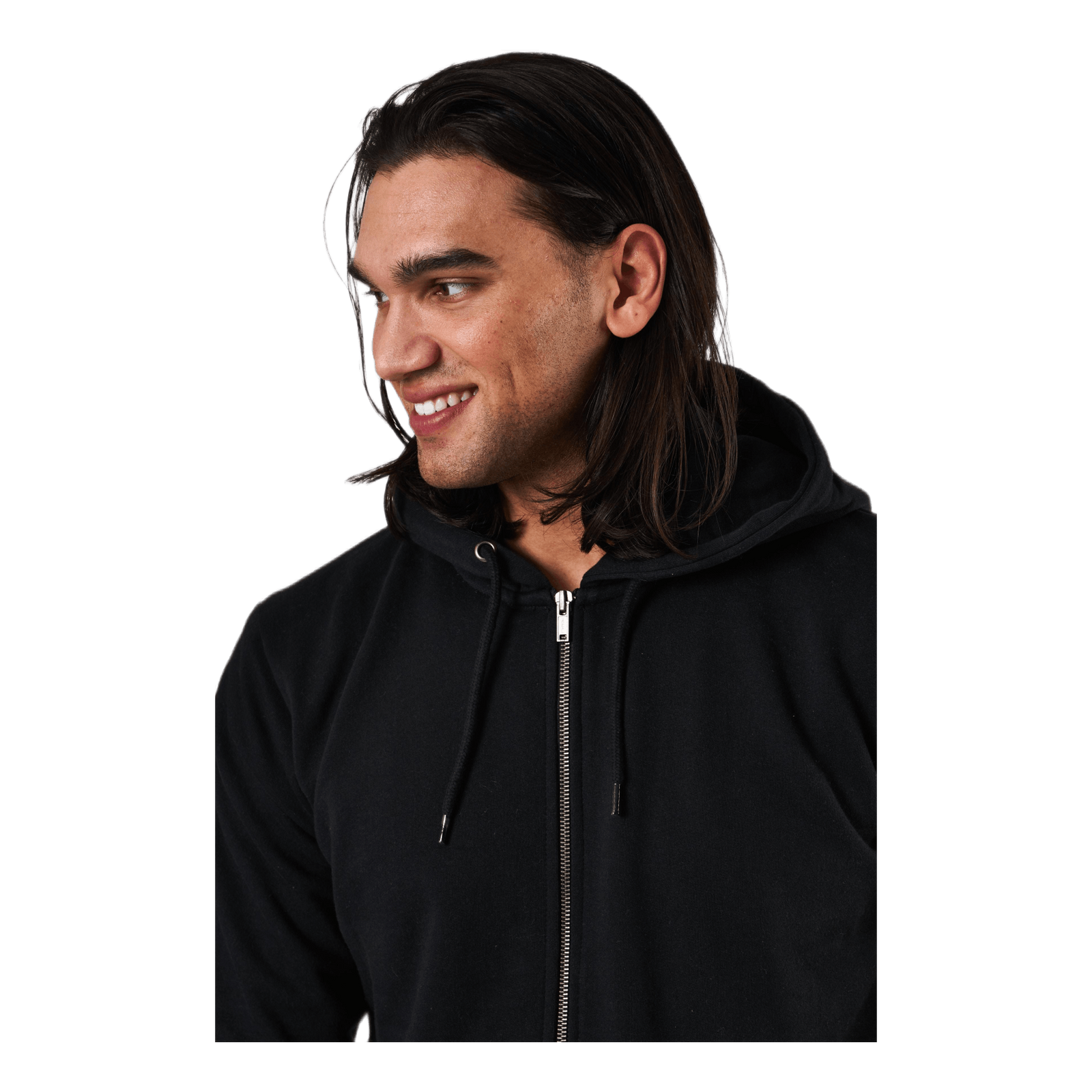 Kingsley Zip Hoodie Black