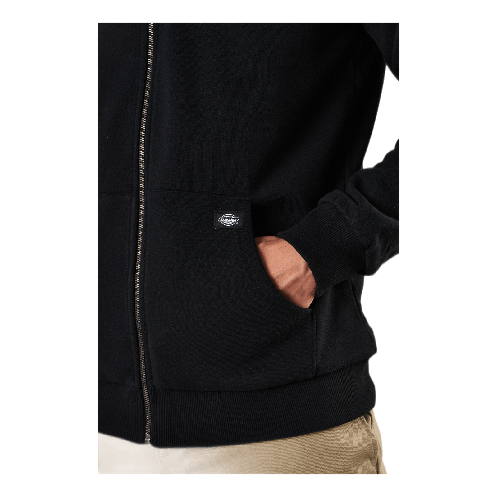 Kingsley Zip Hoodie Black