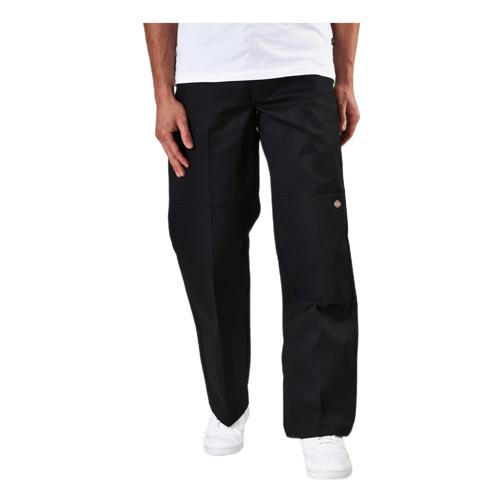 Double Knee Work Pants Black