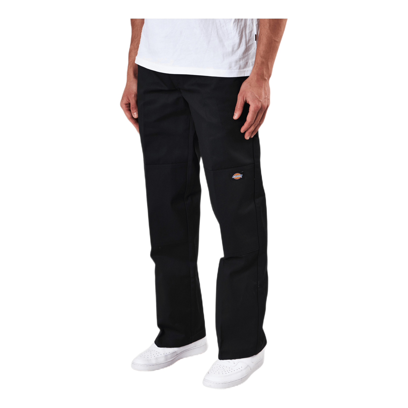 Double Knee Work Pants Black