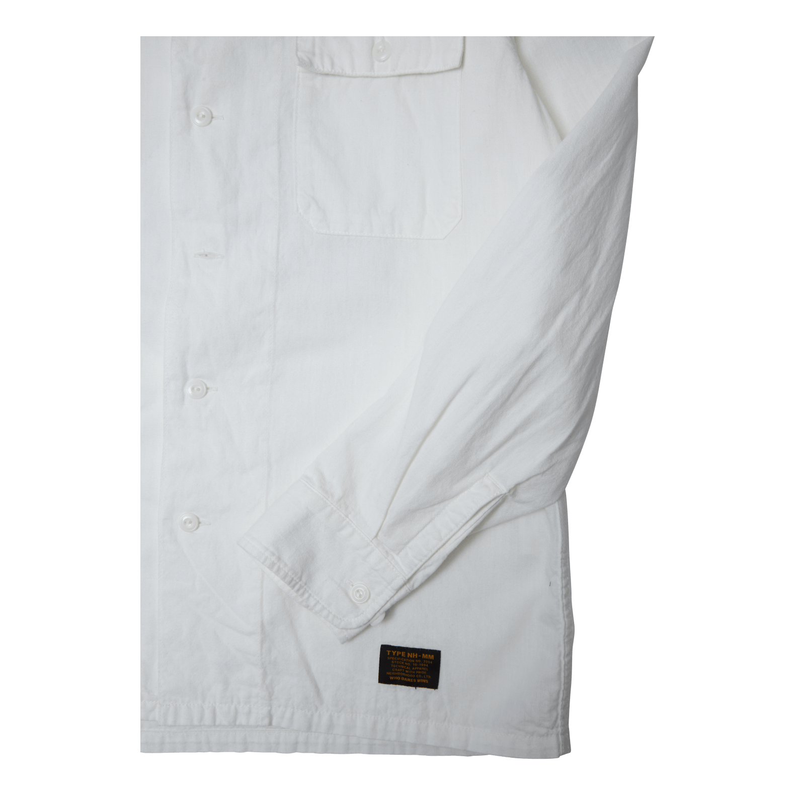 St . Chambray / C-shirt . Ls White