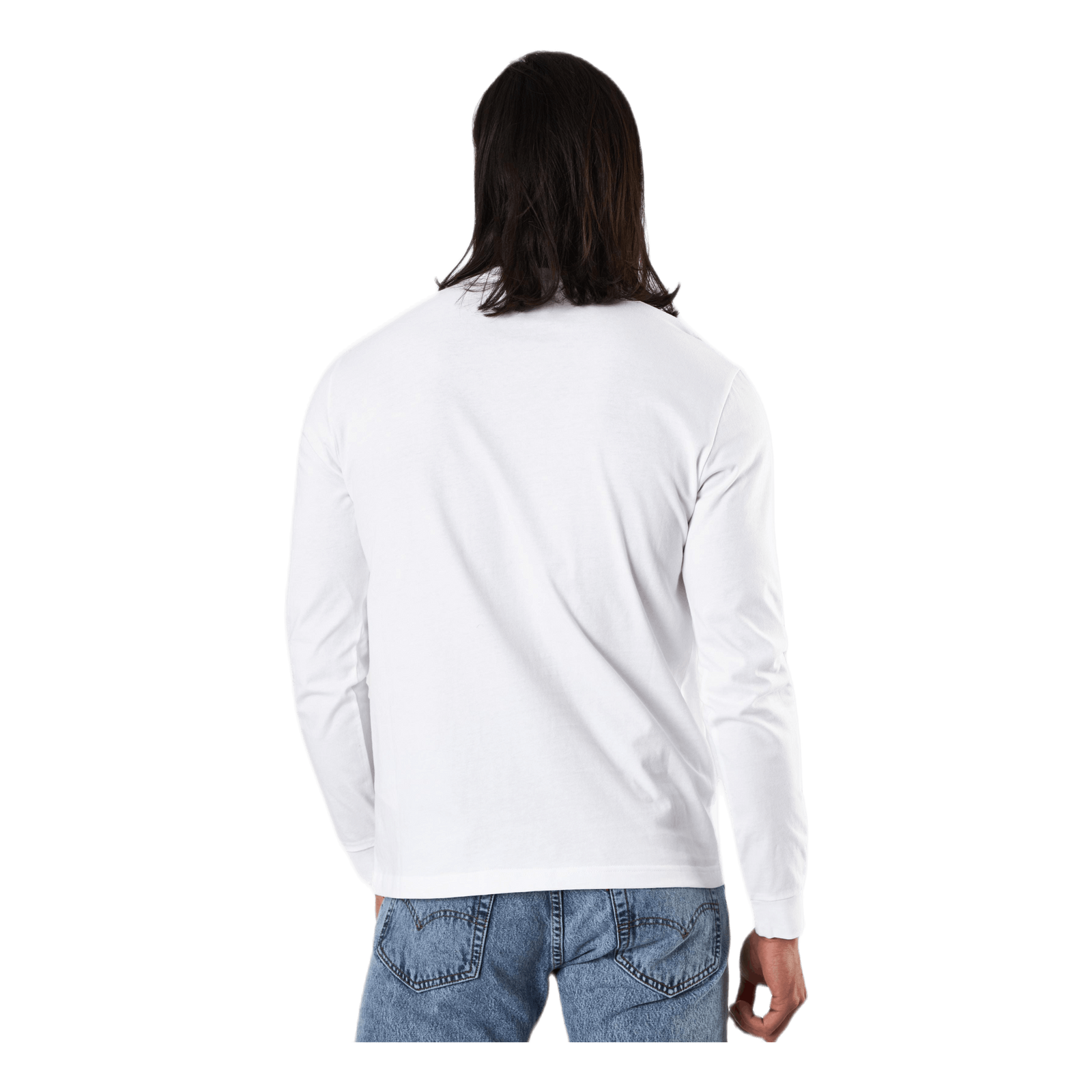 Crewneck Long Sleeve T-shirt Wht