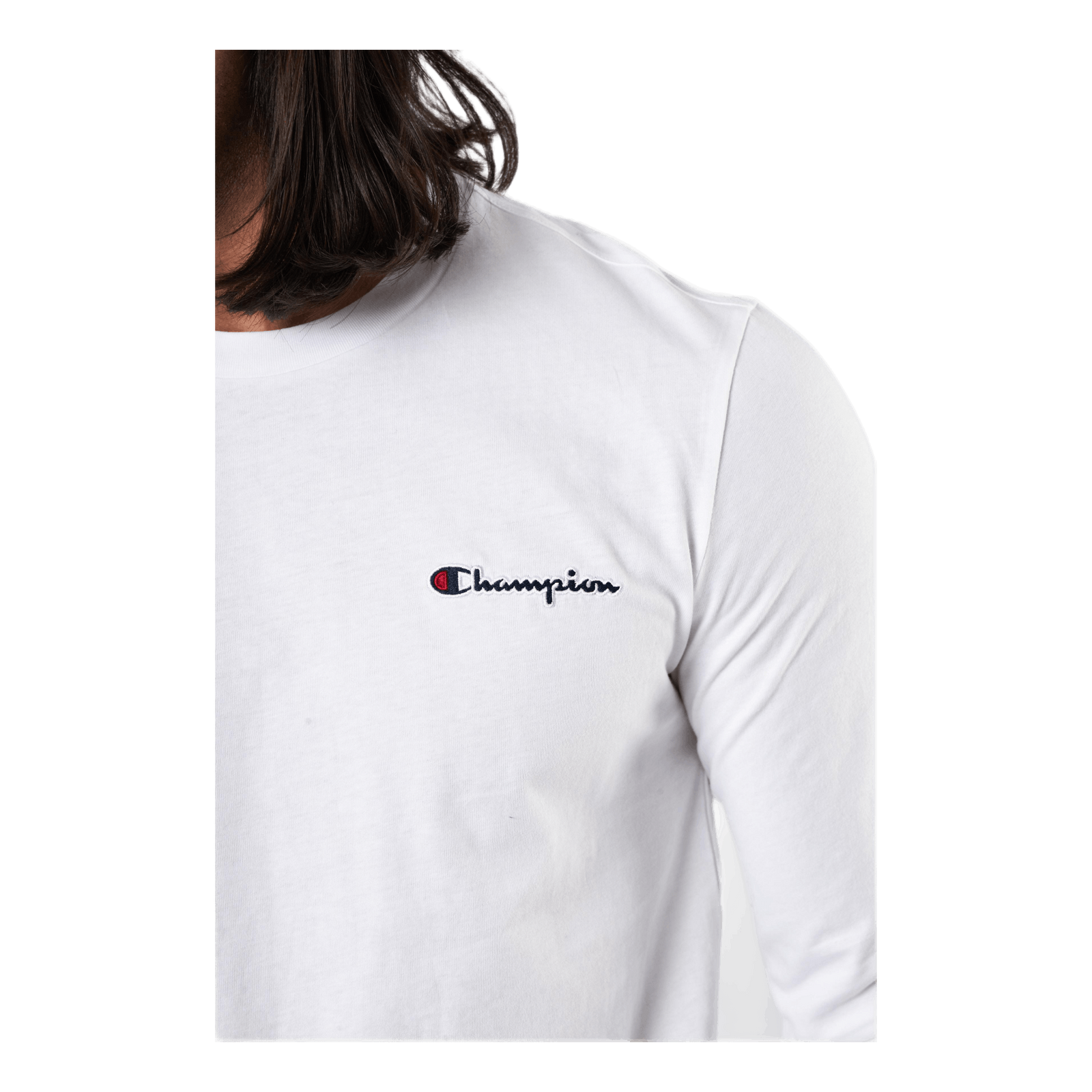 Crewneck Long Sleeve T-shirt Wht