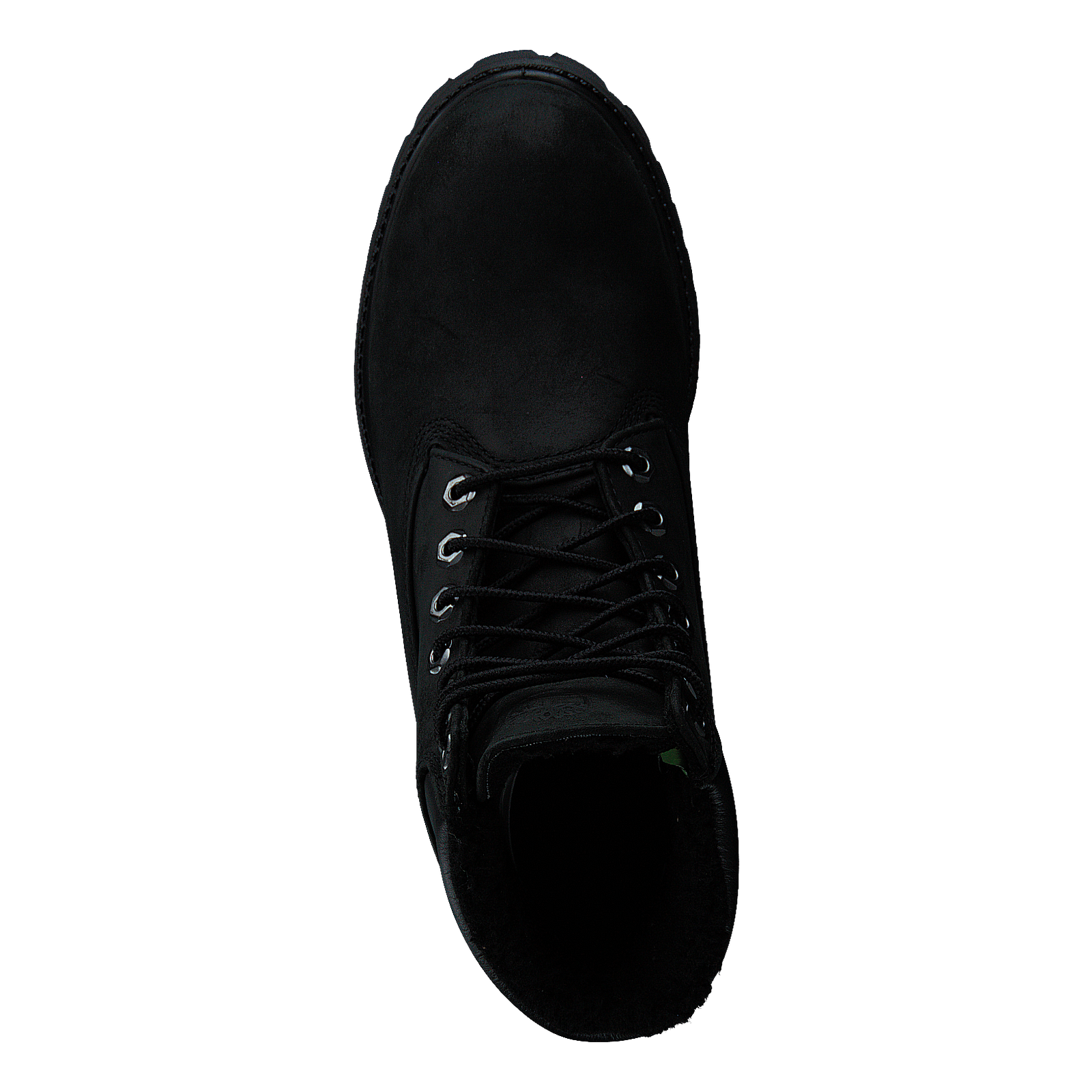 6" Prem Fur Lined Blk Black