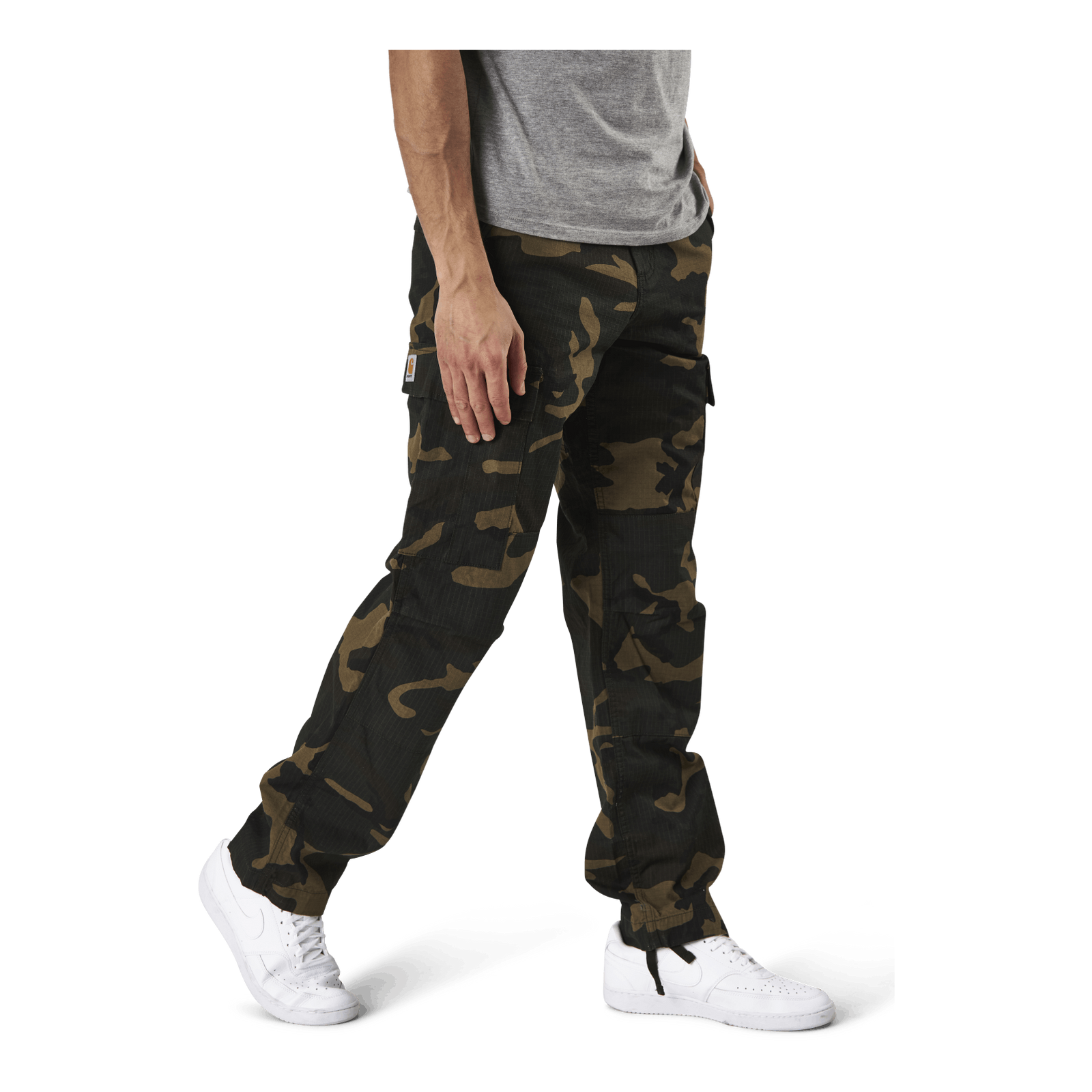 Regular Cargo Pant Camo Laurel