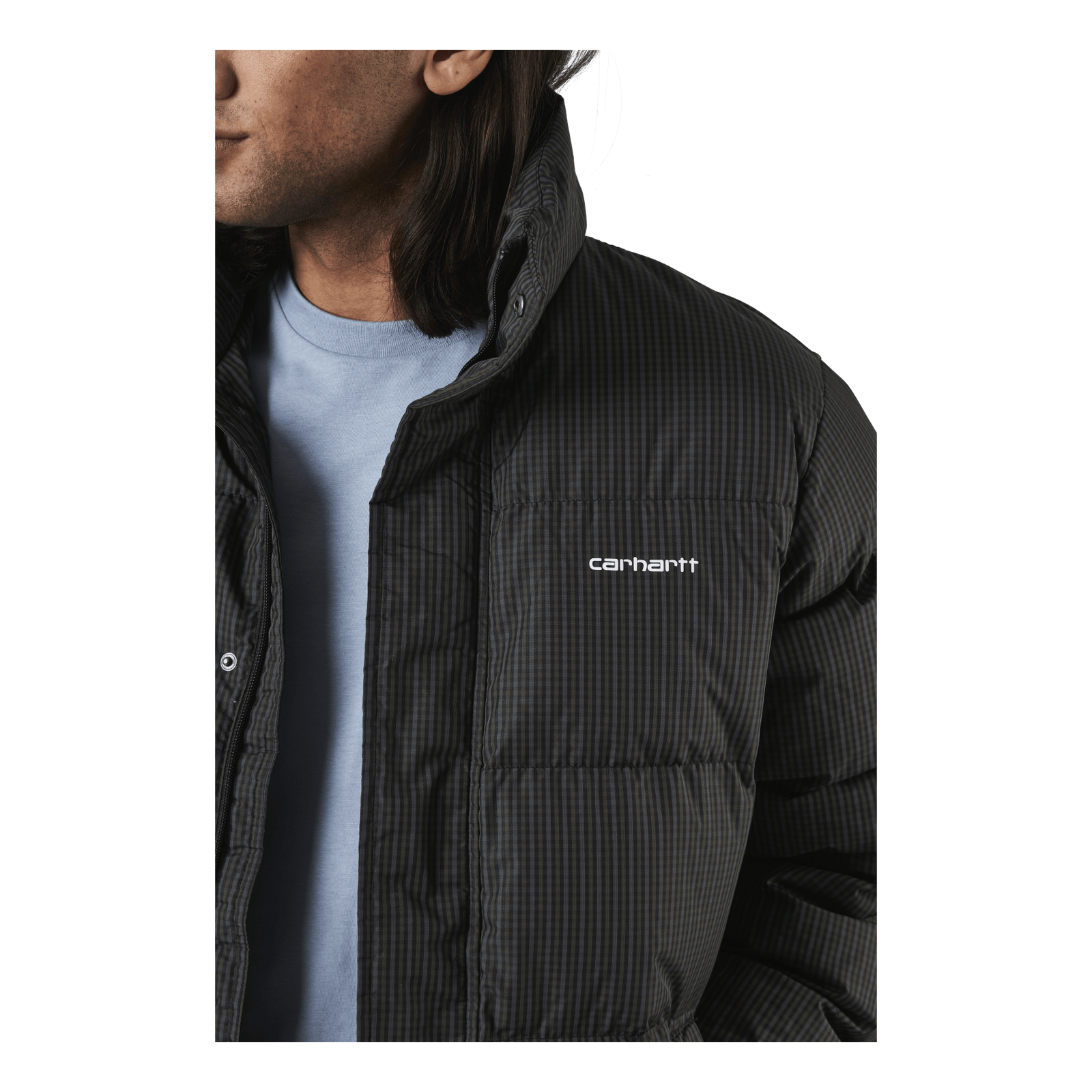 Danville Jacket Specter Check, Cypress / White