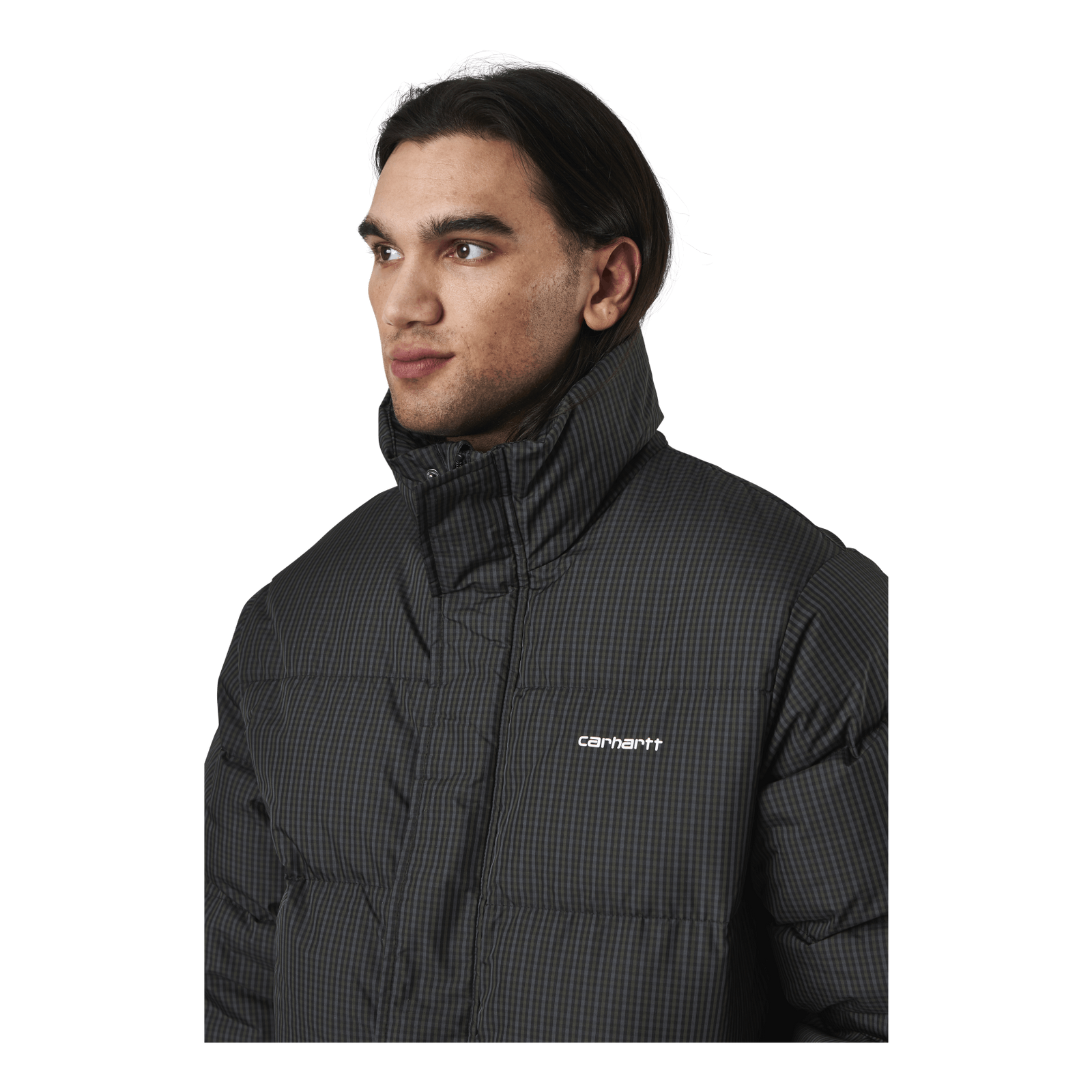 Danville Jacket Specter Check, Cypress / White