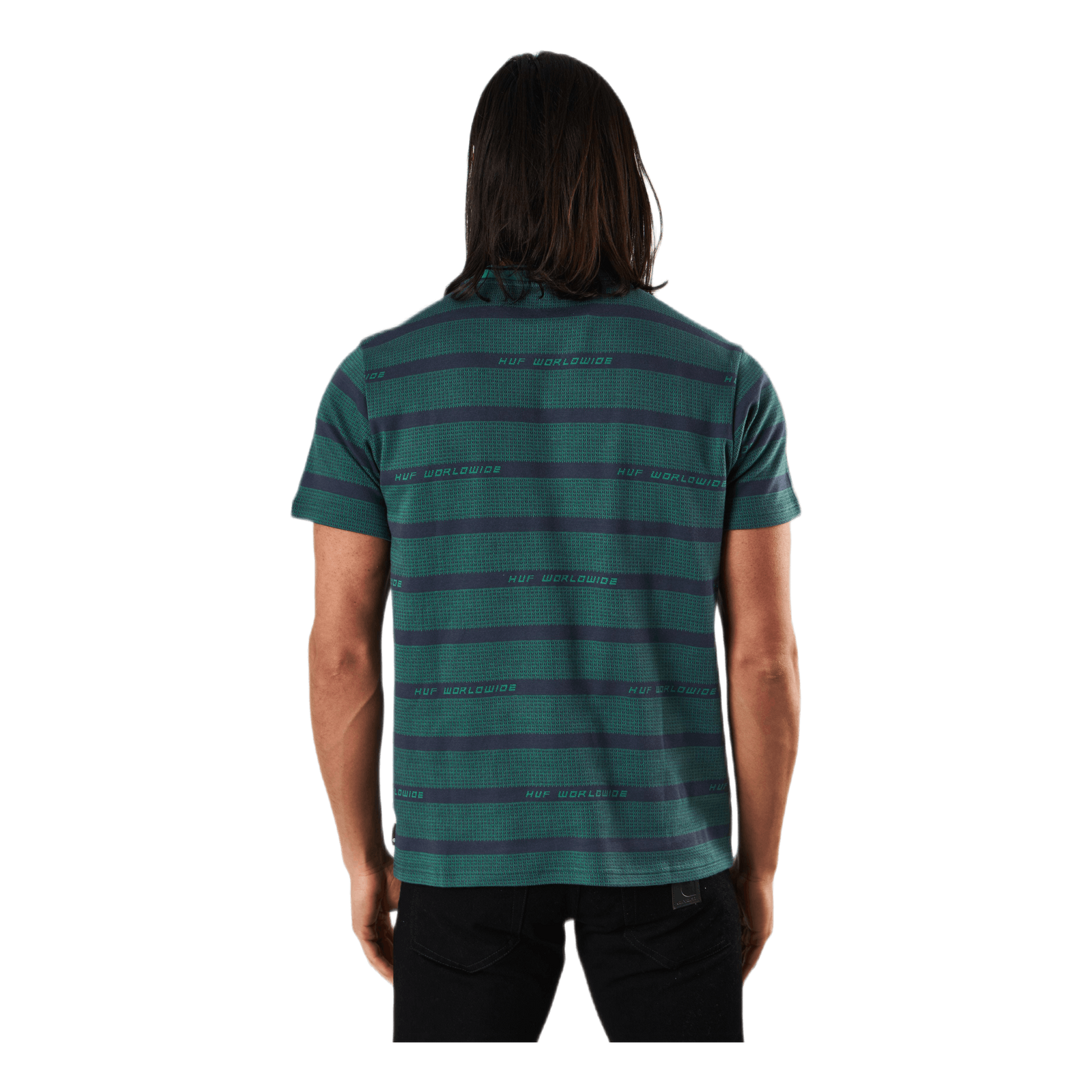 Enzo Striped S/s Knit Top Dynamic Cobalt