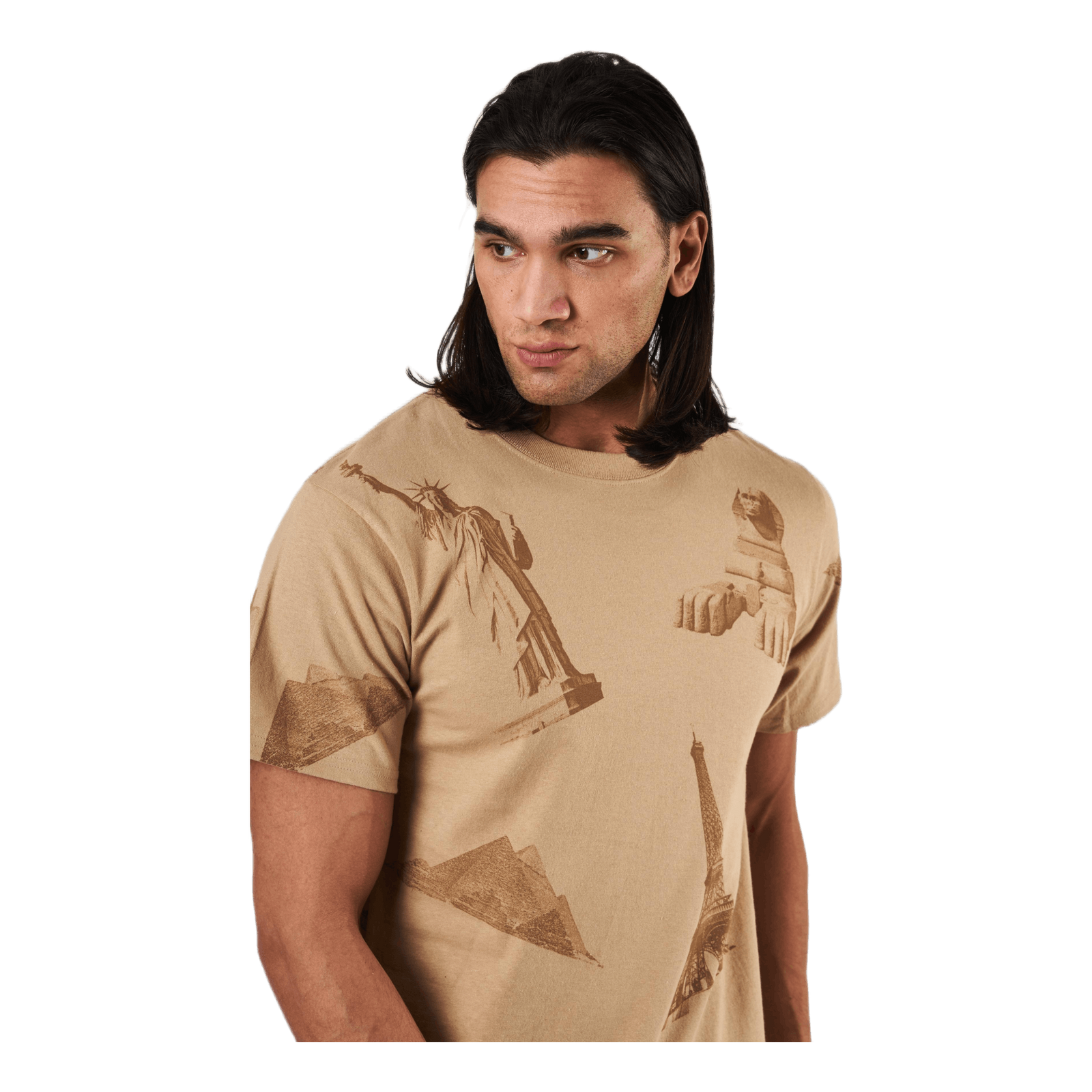 Landmarks S/s Tee Unbleached