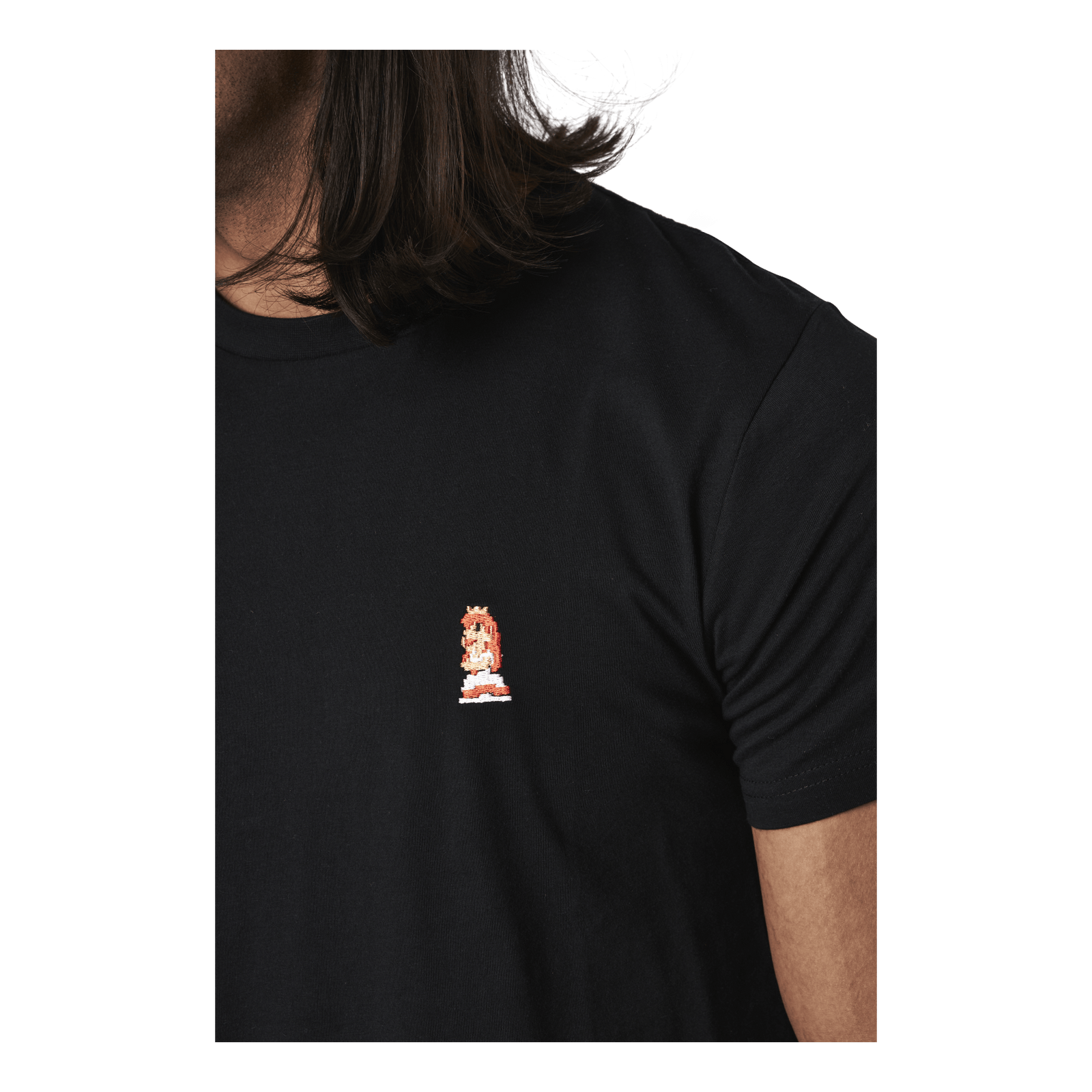 T-shirt Stockholm Peach Black