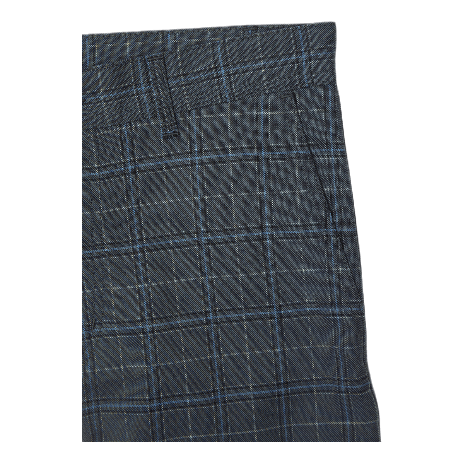 Menson Pant Stowe Check, Wave /rigid