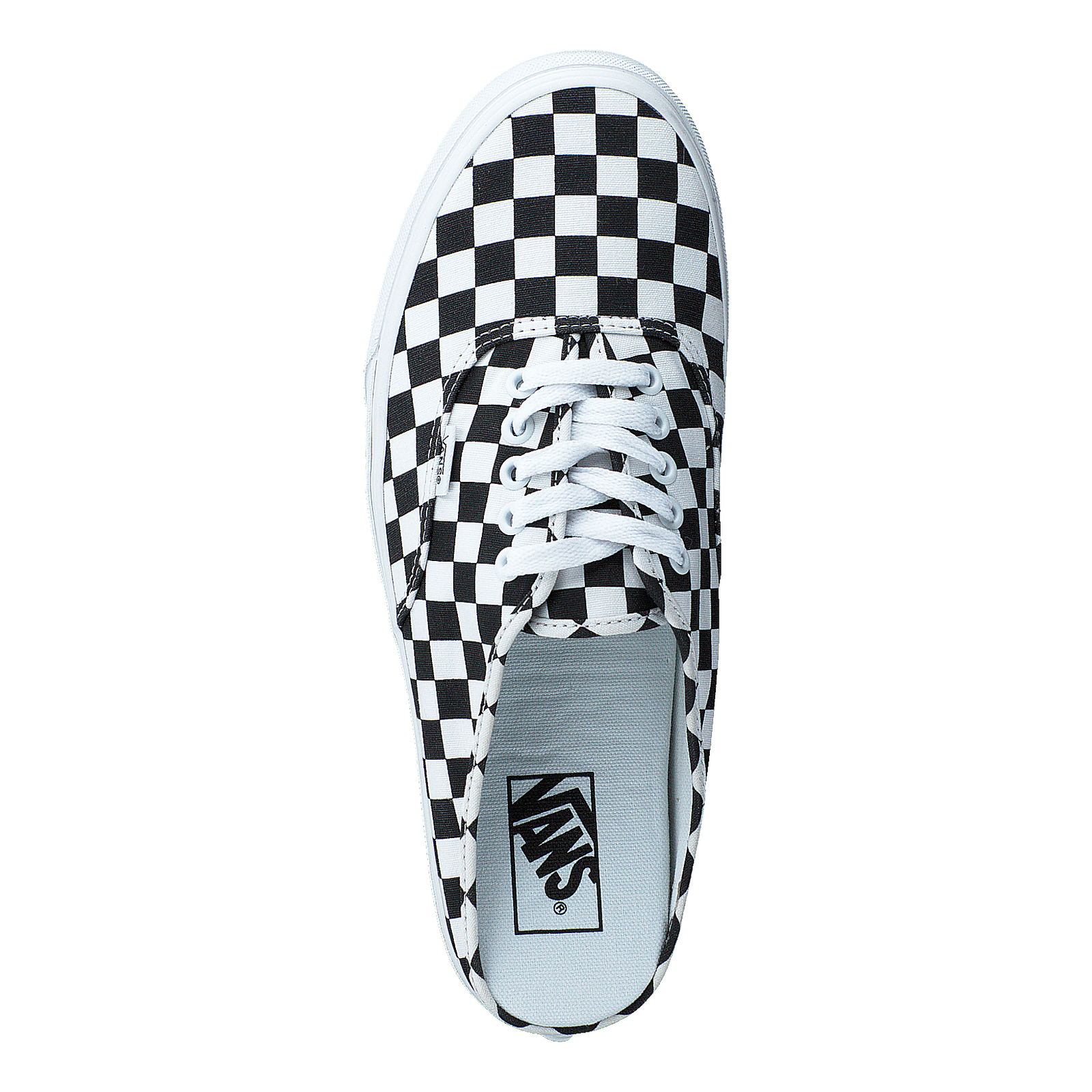 Ua Authentic Mule (checkerboard) Blk/truwht