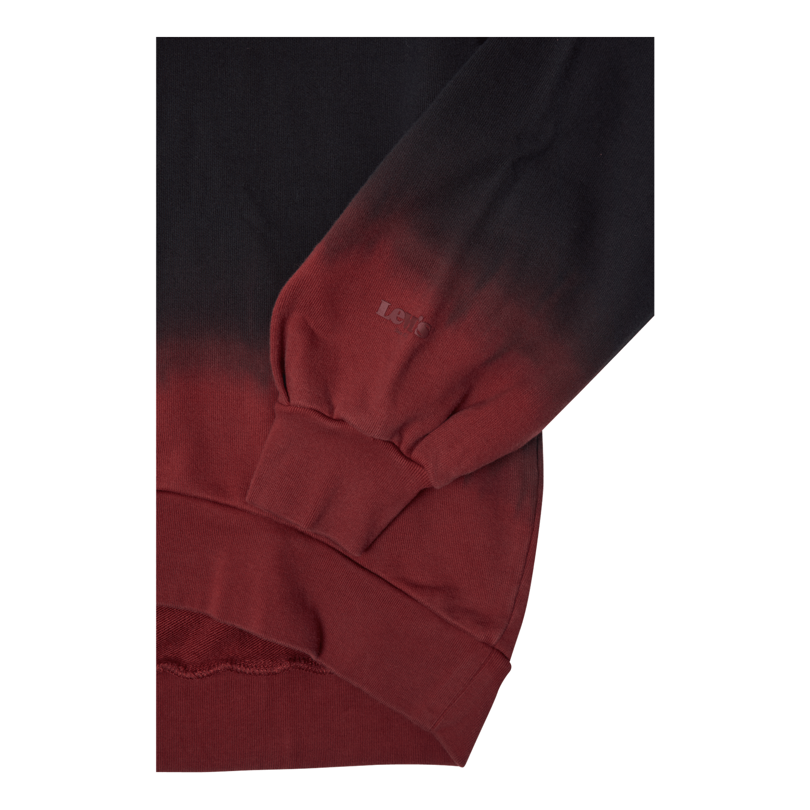 Pai Sweatshirt Dip Dye Caviar