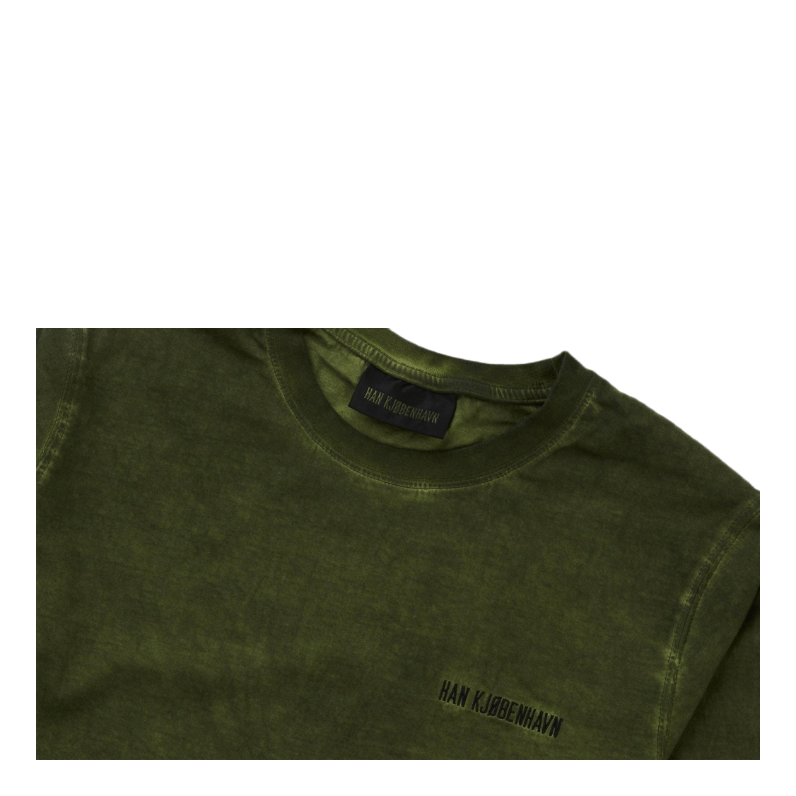Casual Long Sleeve Tee Green Crush