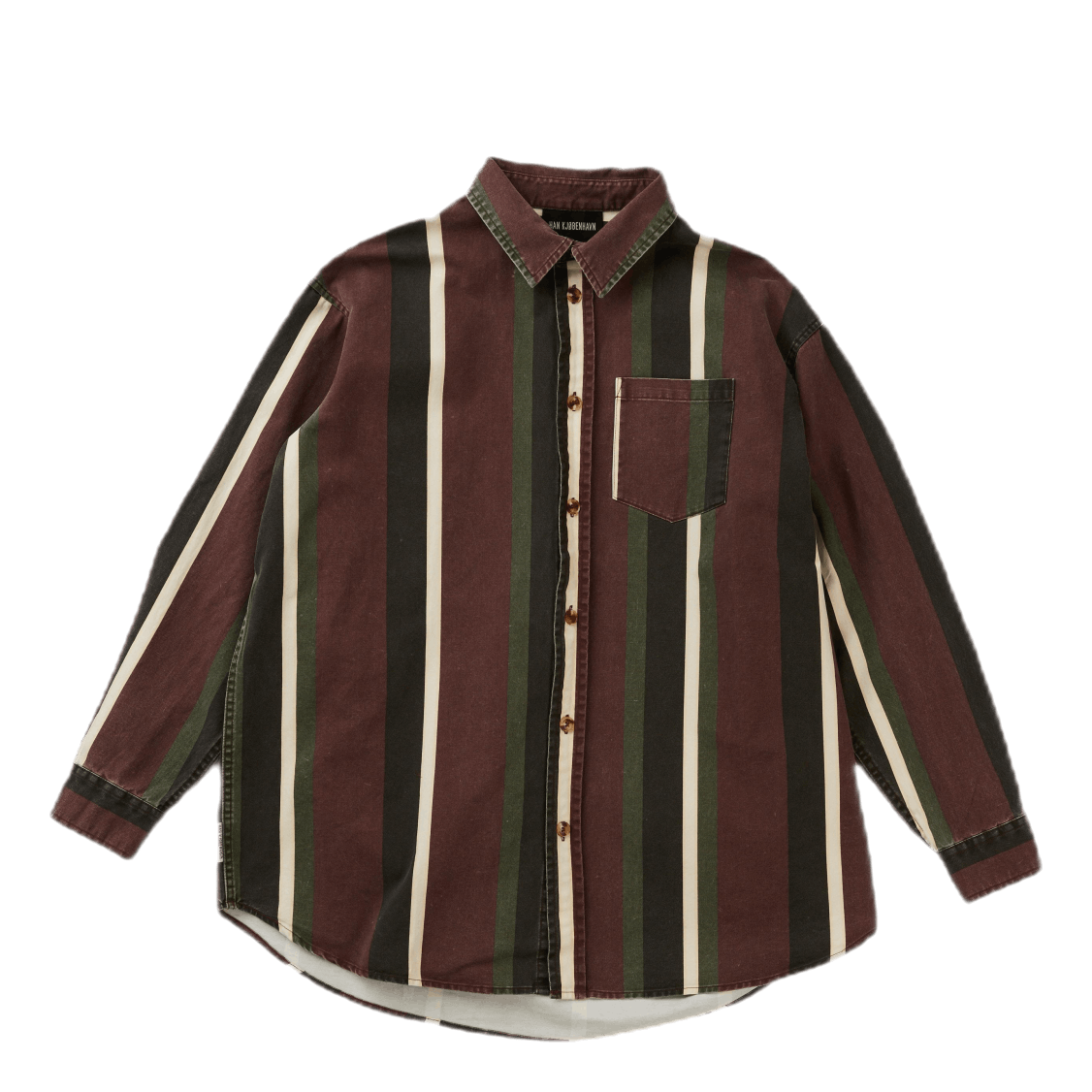 Boyfriend Shirt Dark Stripe