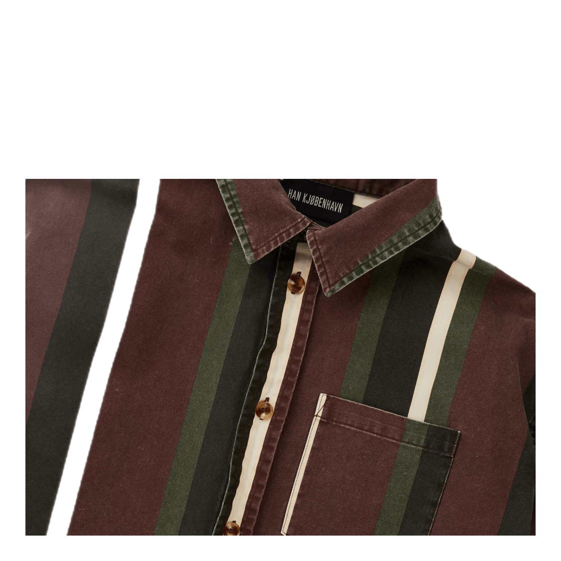 Boyfriend Shirt Dark Stripe