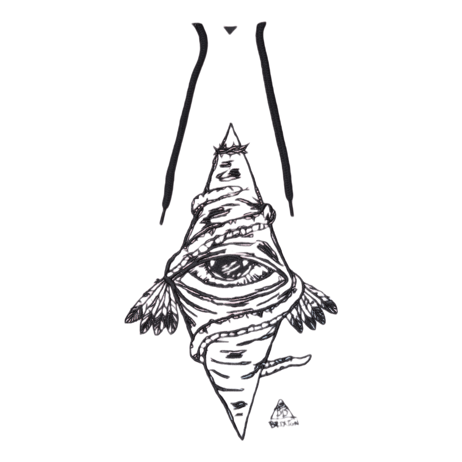 Bb Bohemian Hood Green/red