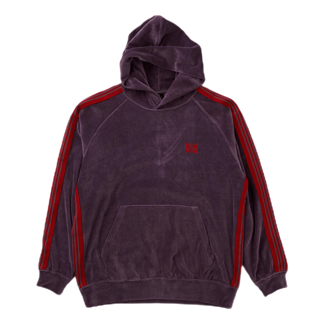 Track Hoody - C/pe Velour Purple