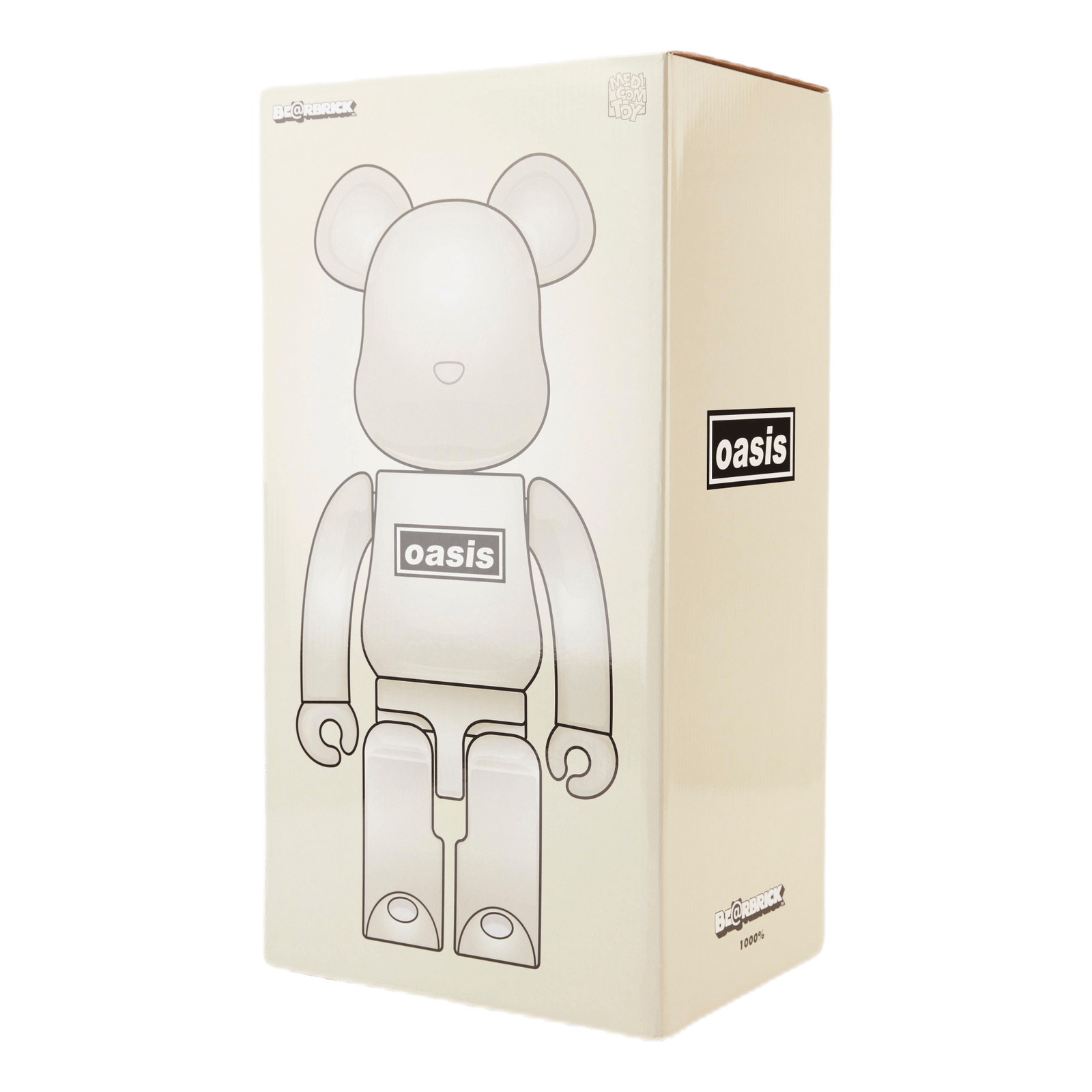 Be@rbrick Oasis Chrome 1000% White