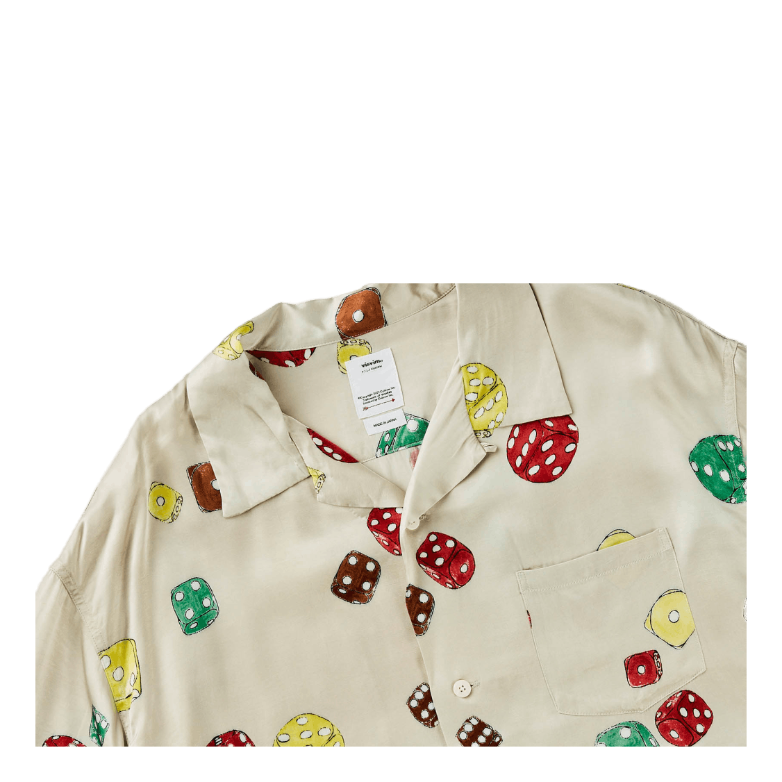 Wallis Shirt S/s Dice White