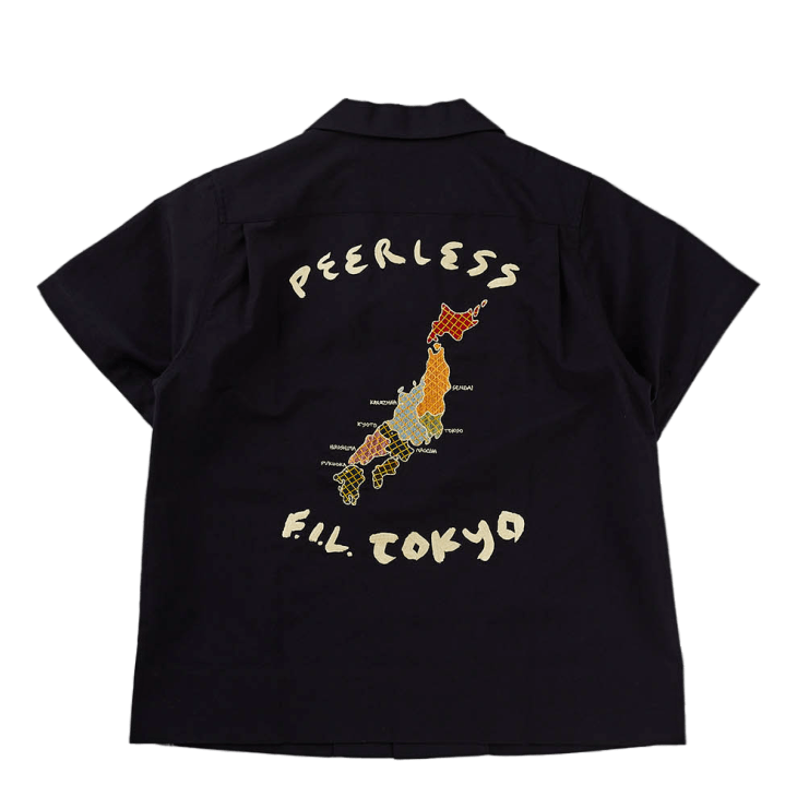 Sanko Souvenir Shirt S/s Navy