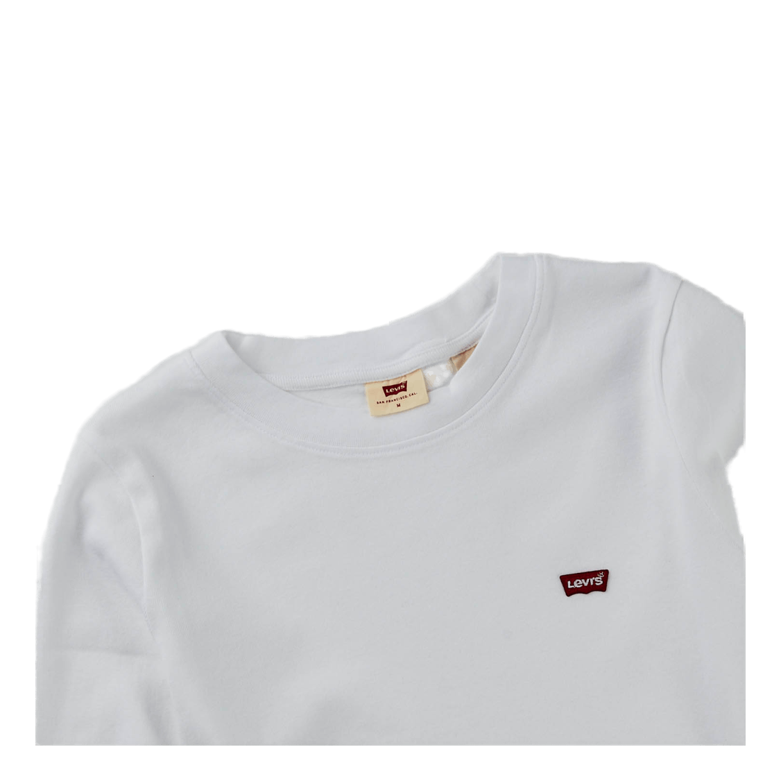 Ls Baby Tee White + Neutrals