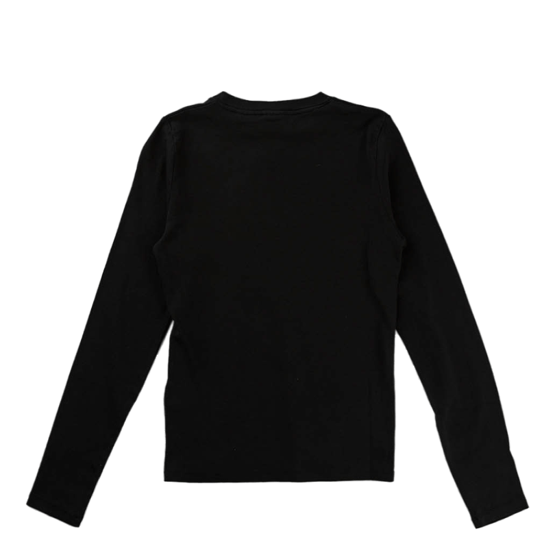 Ls Baby Tee Caviar Blacks